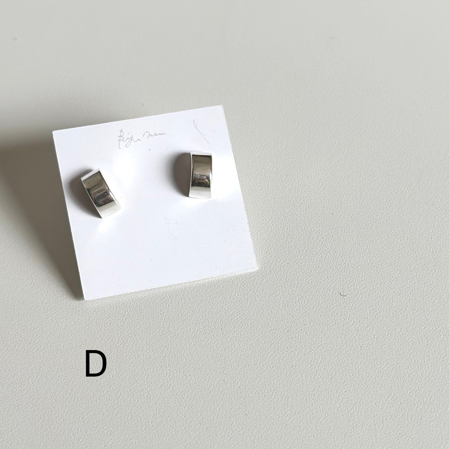 Silver925 plain pierce 2