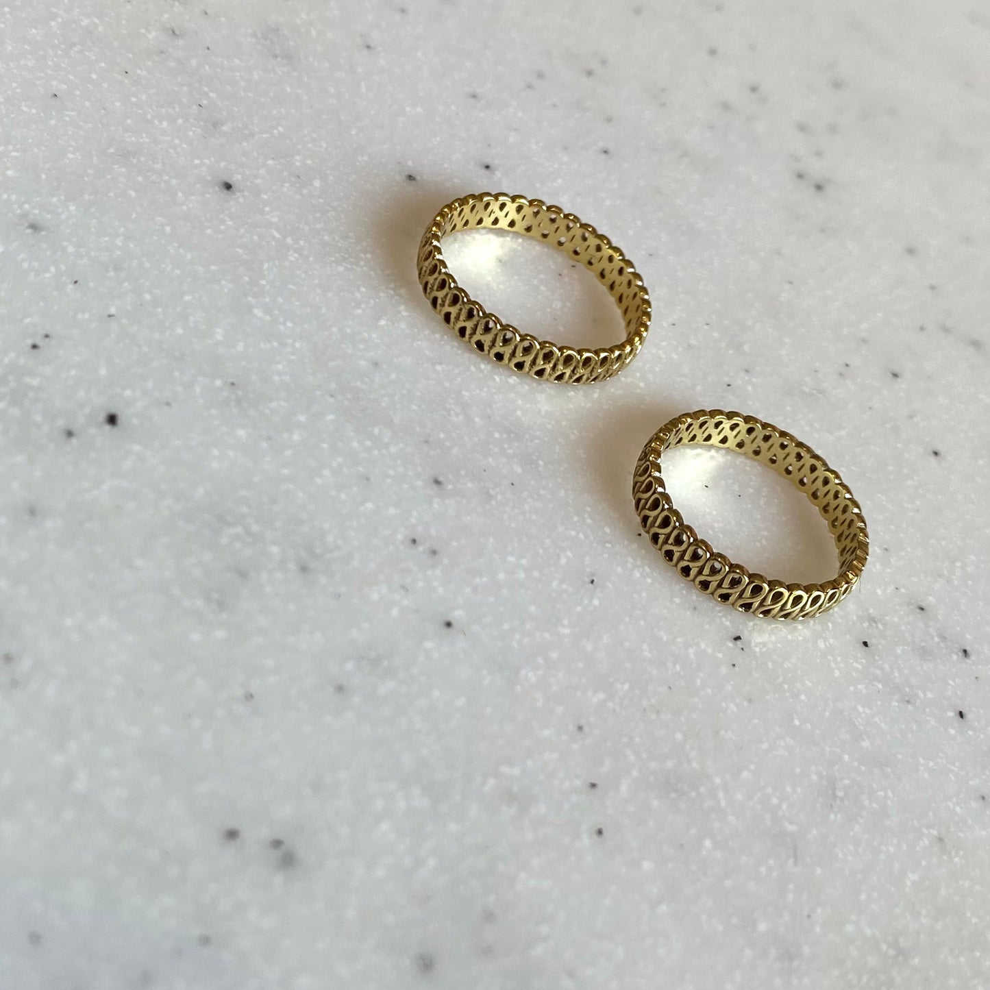 Brass plain ring 12