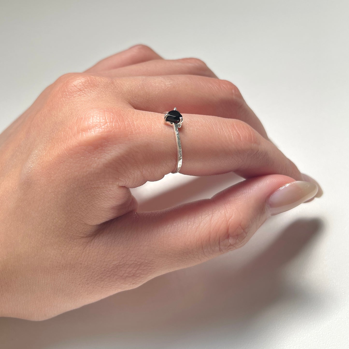 Silver925 Heart petit ring