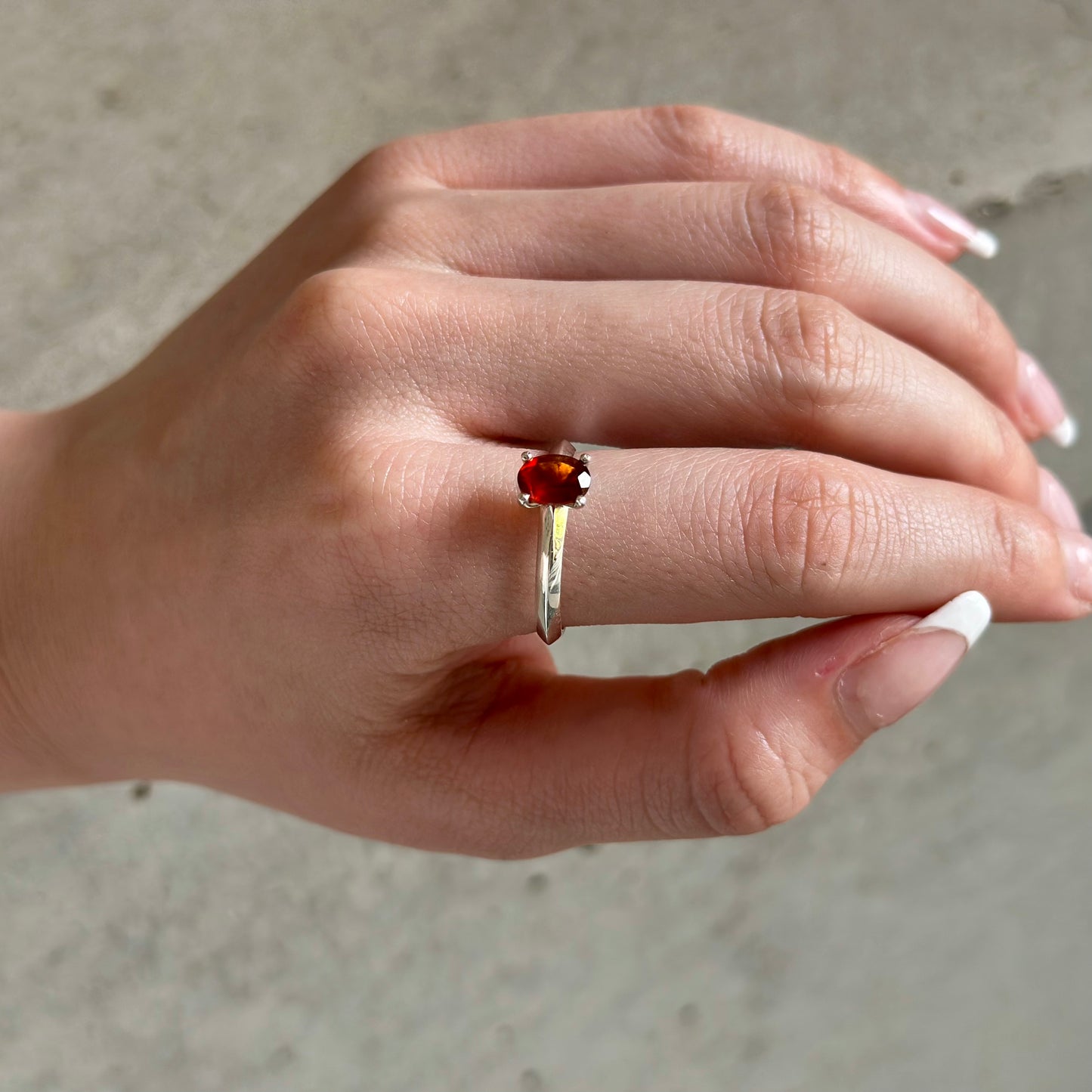Silver925 tatezume ring