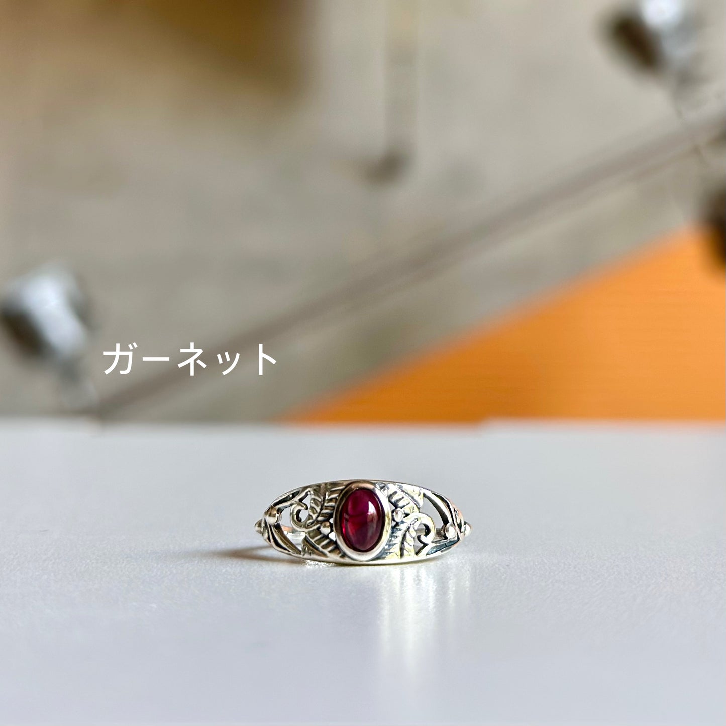 Botanical design ring 4