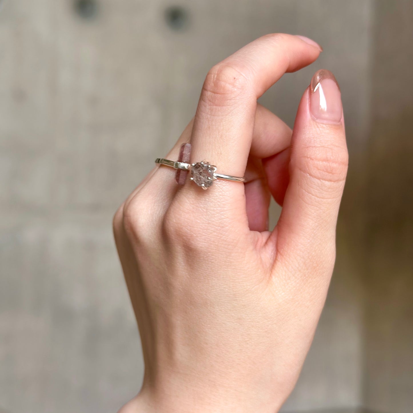 Rough cut fork ring 1