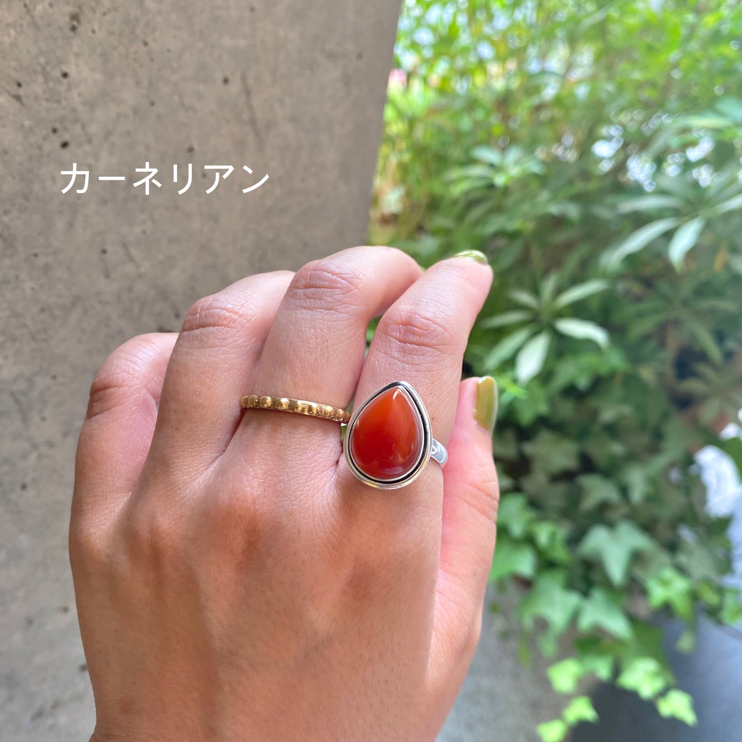Silver925 drop ring