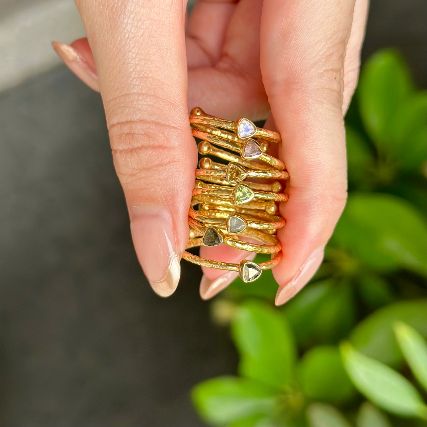 Brass petit ring 2