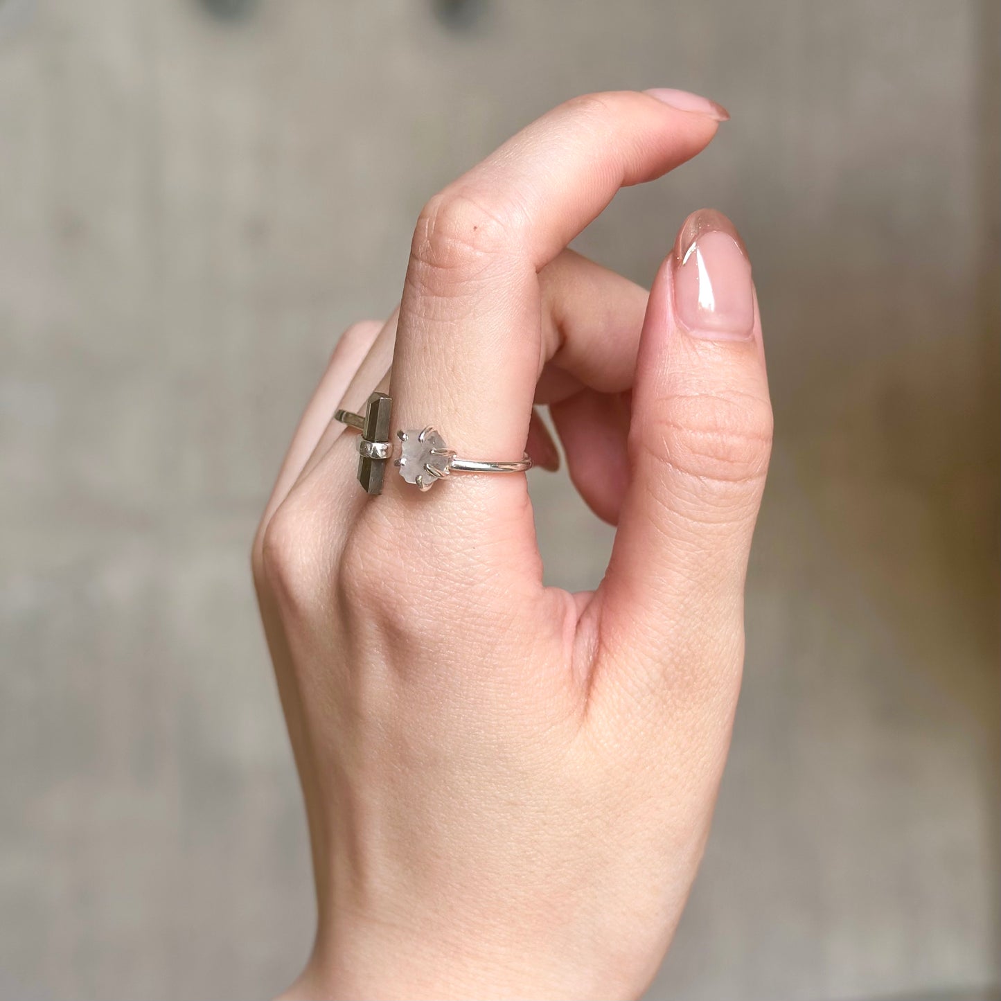 Rough cut fork ring 1