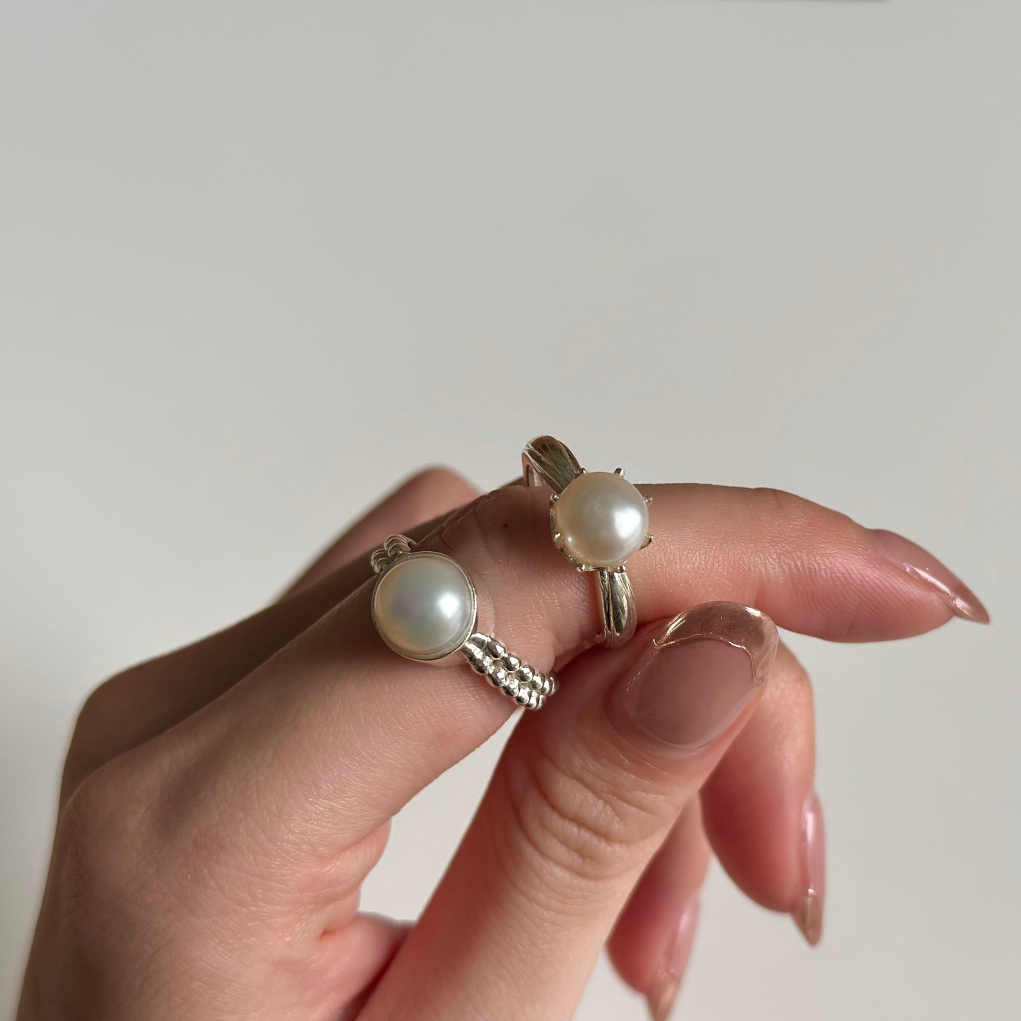 Pearl design ring 7