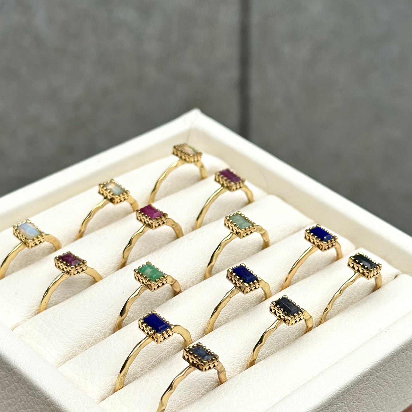 Brass petit ring 5