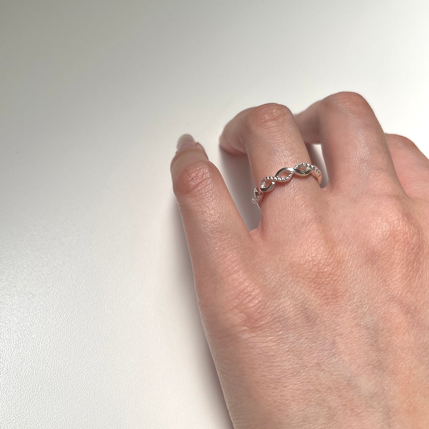 Silver925 plain ring 40