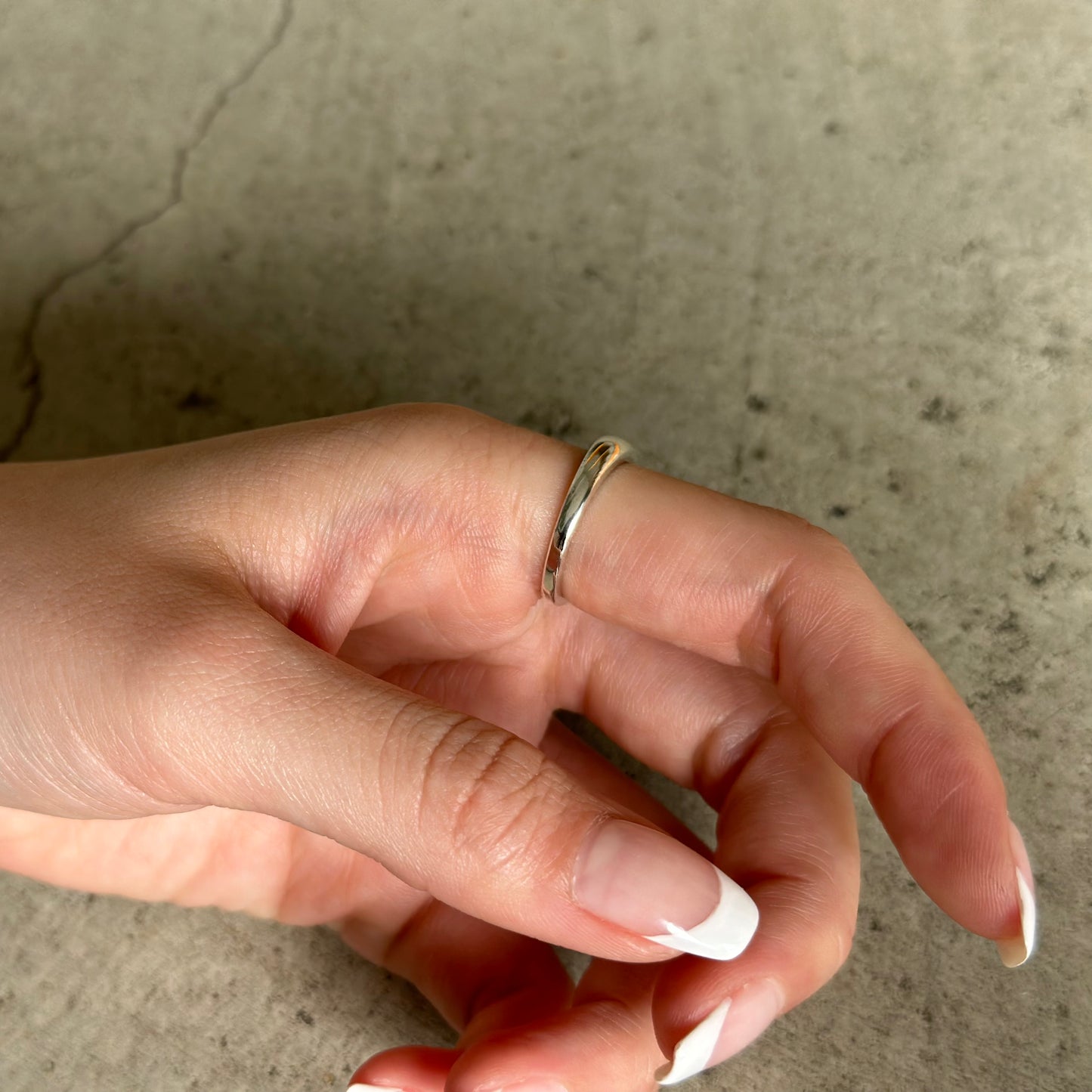 Silver925 plain ring 20