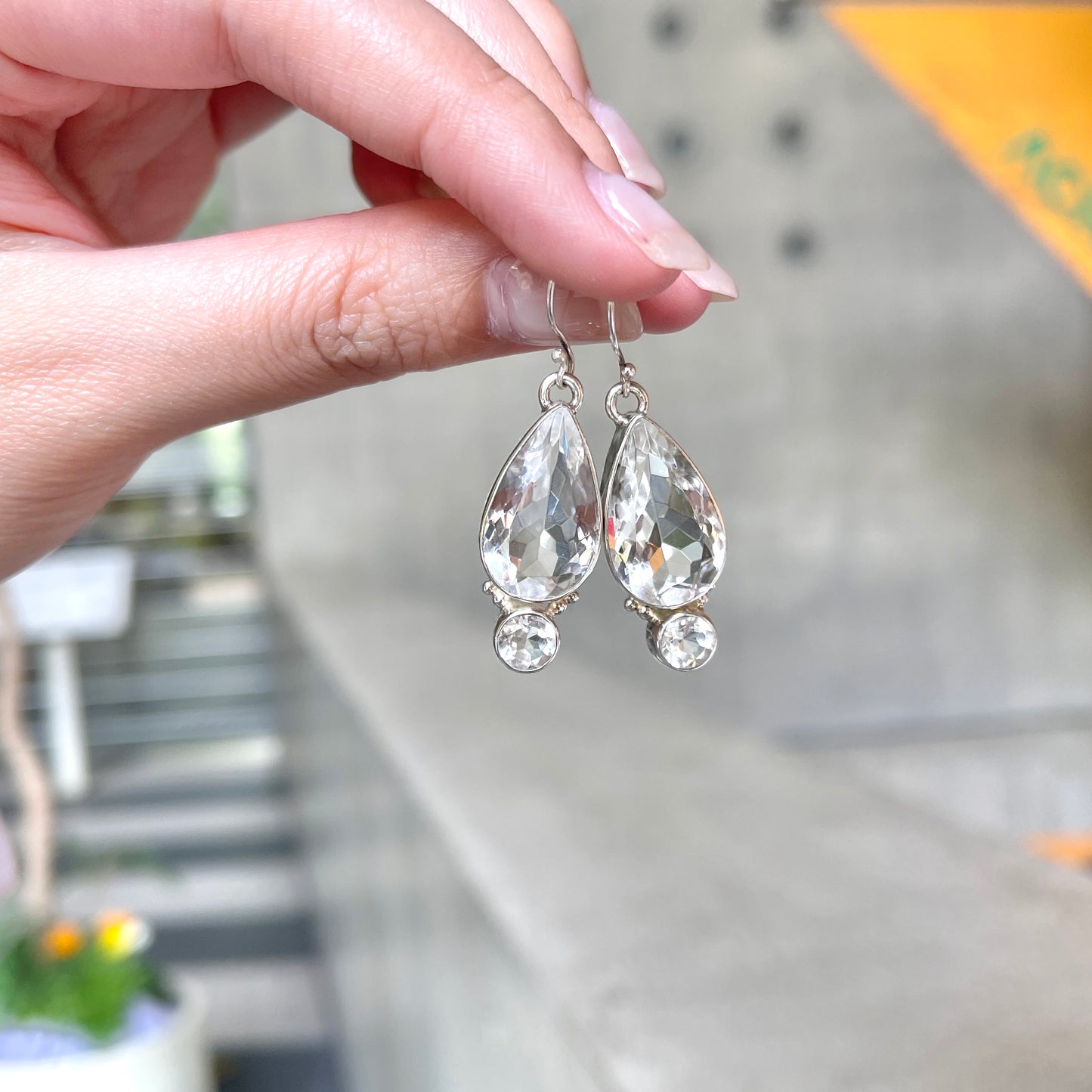 Silver925 TearDrop pierce