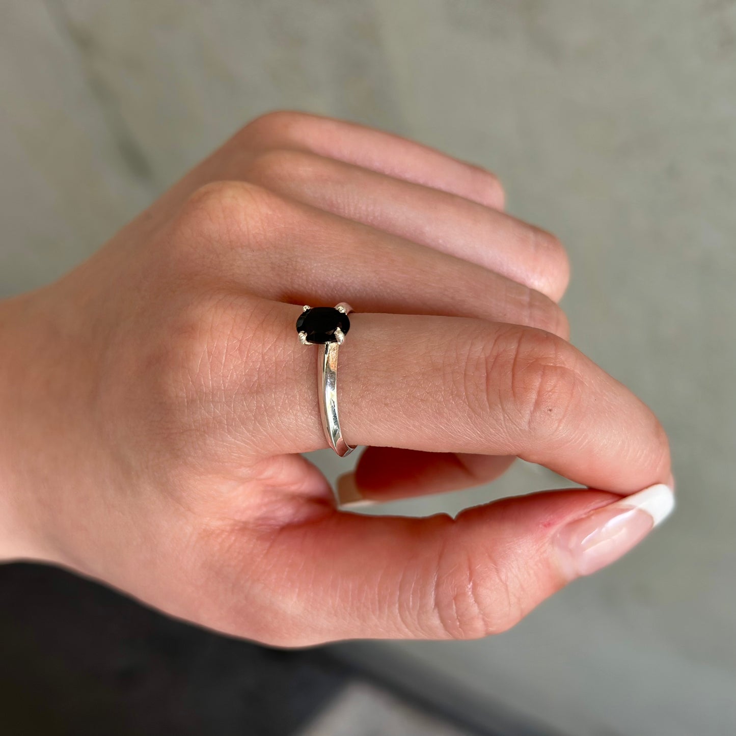 Silver925 tatezume ring