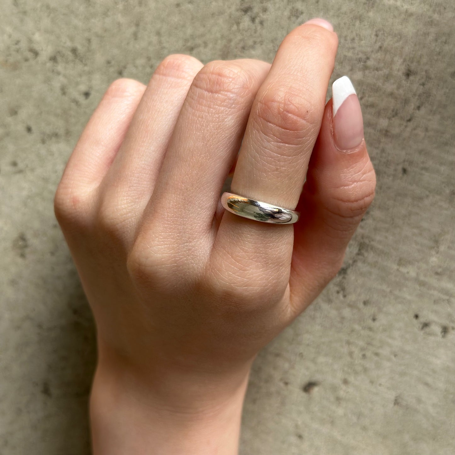 Silver925 plain ring 20
