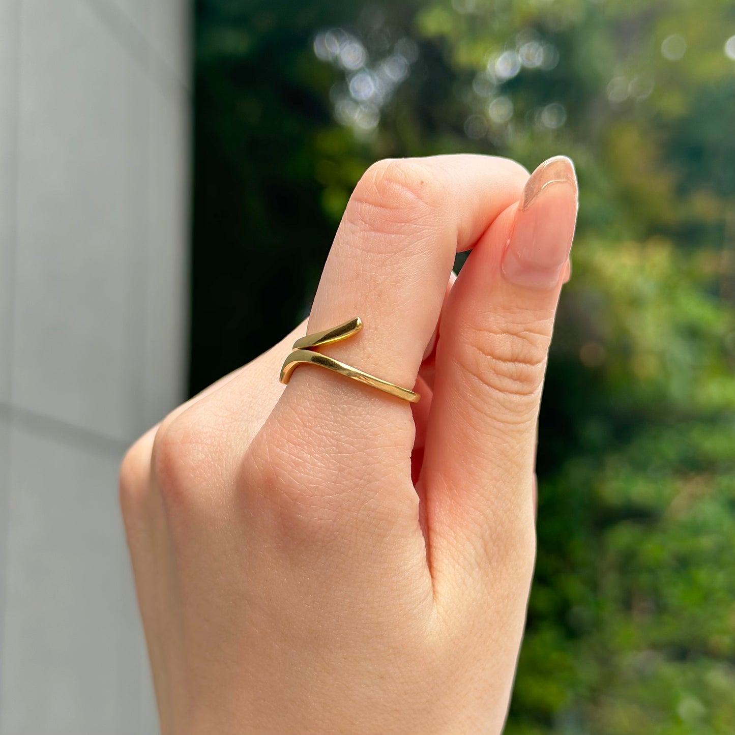 Brass plain ring 4