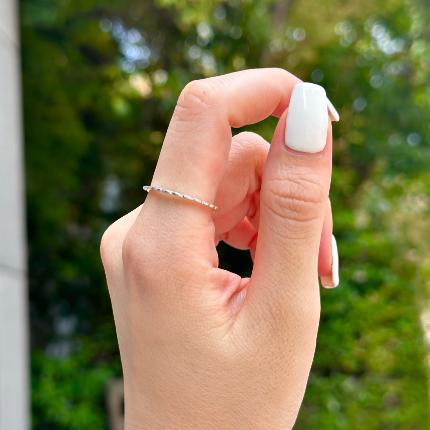 Silver925 plain ring 45