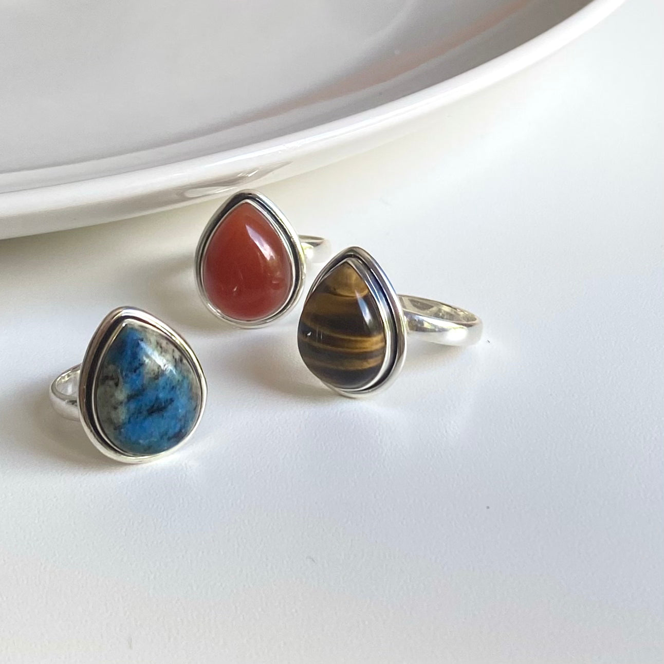 Silver925 drop ring