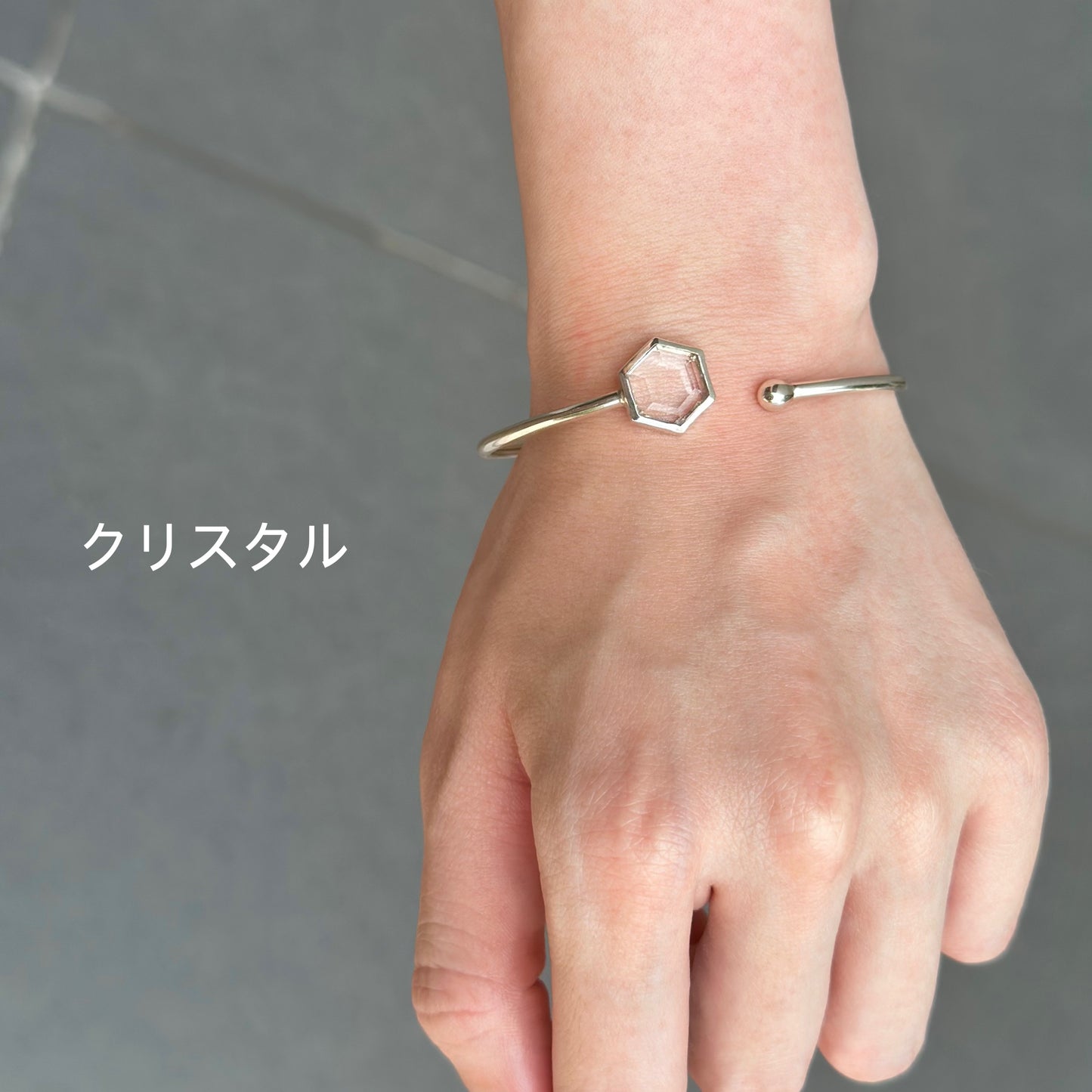 Silver925 stone bangle