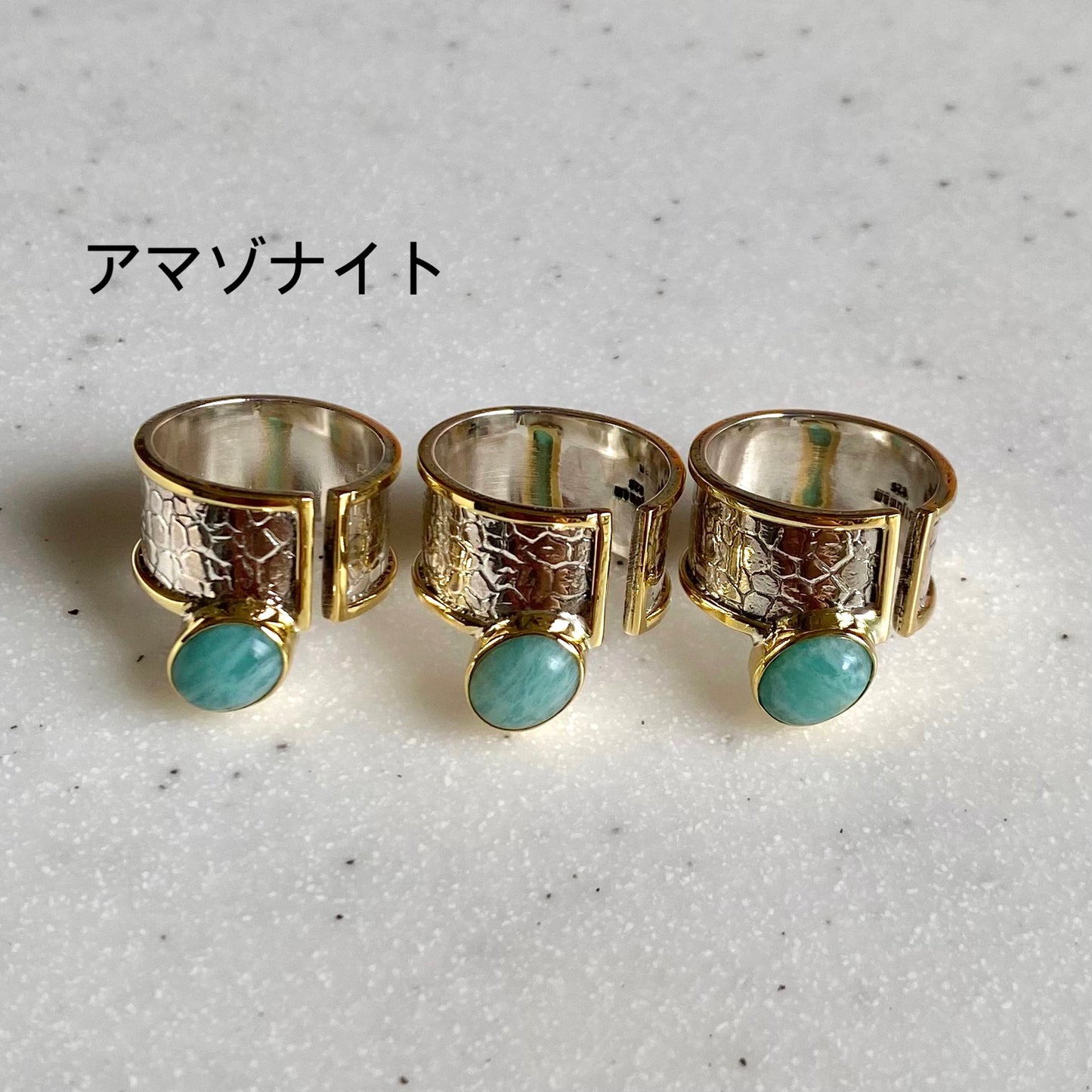 Silver925&Brass design ring