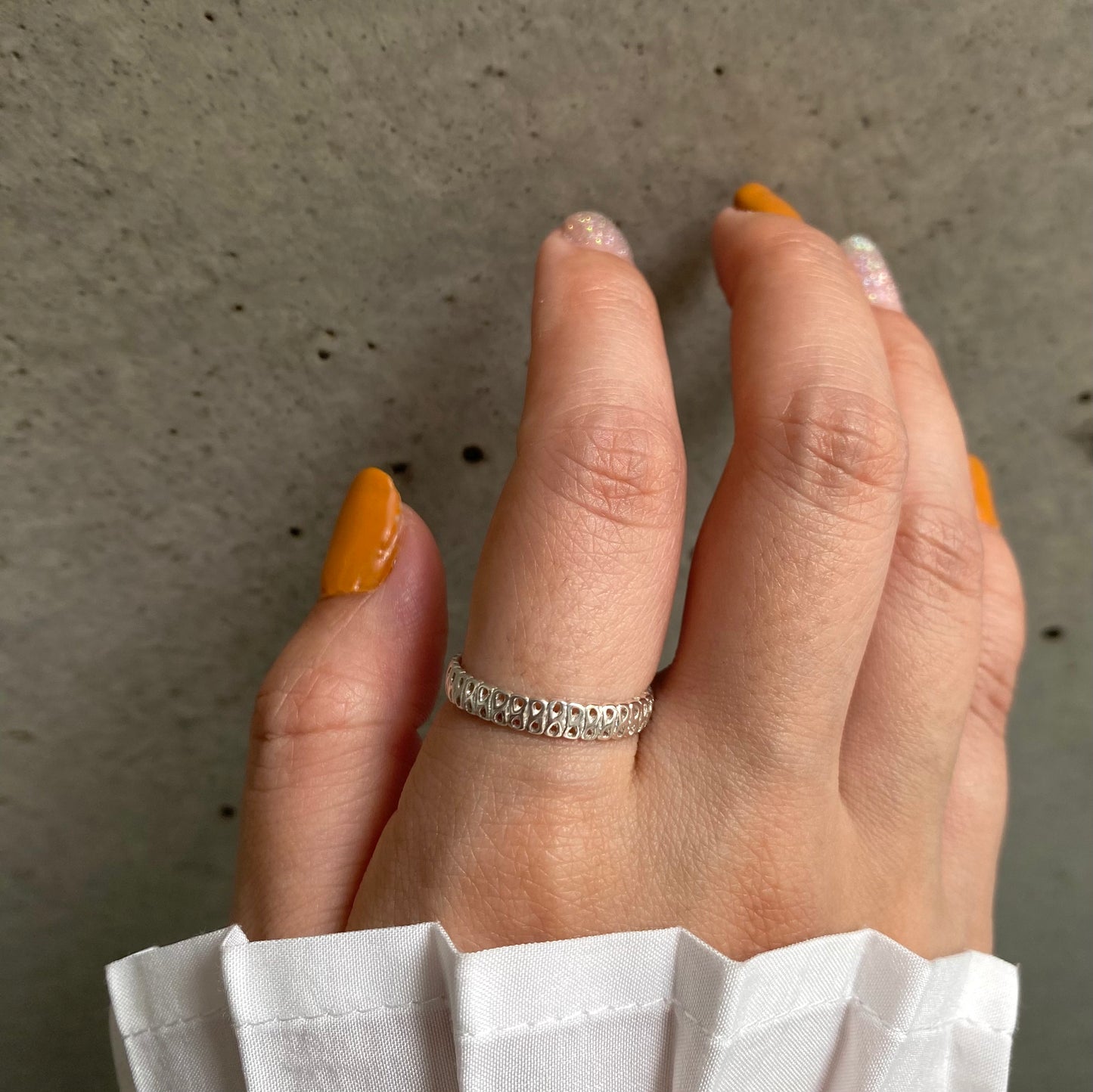 Silver925 plain ring 32