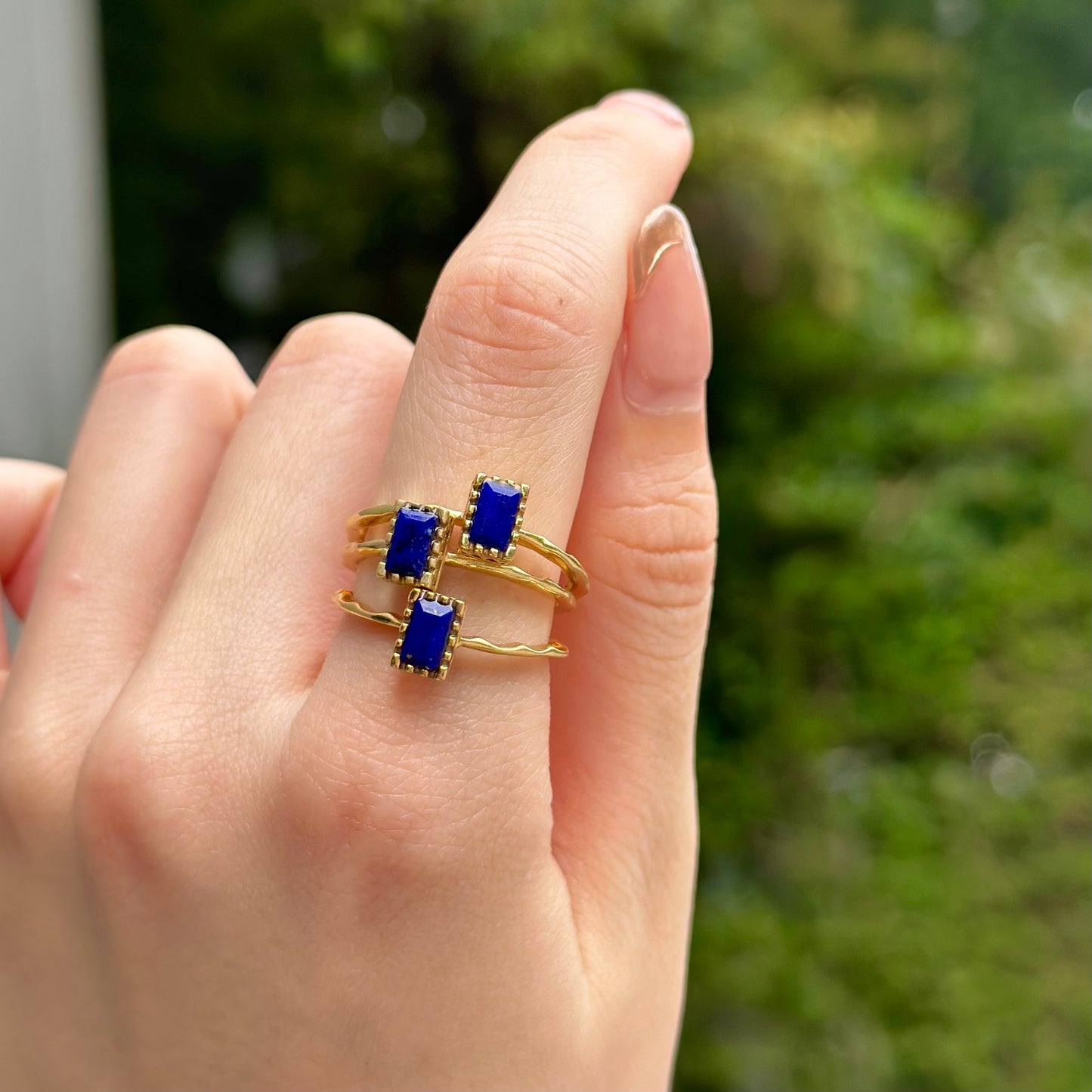 Brass petit ring 5