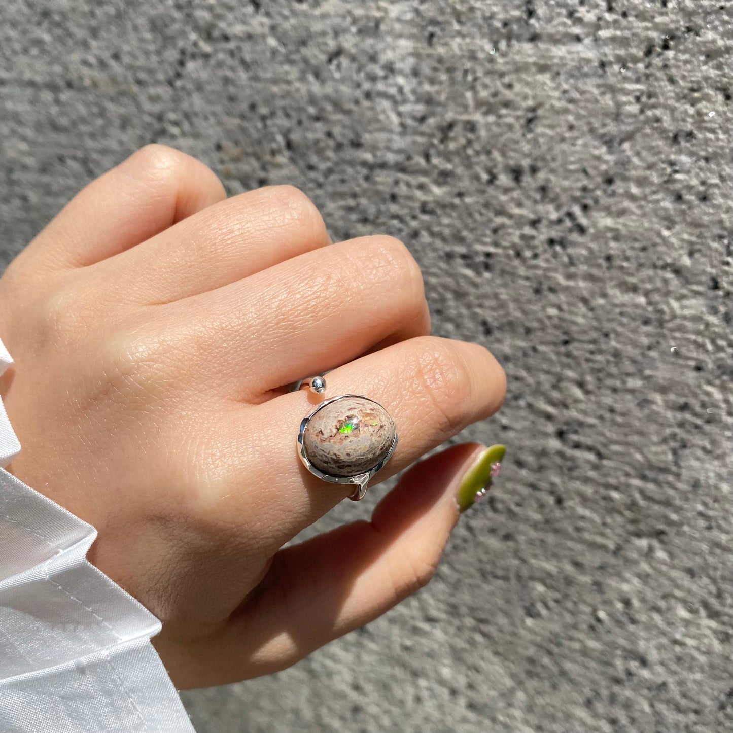 Cantera opal ring