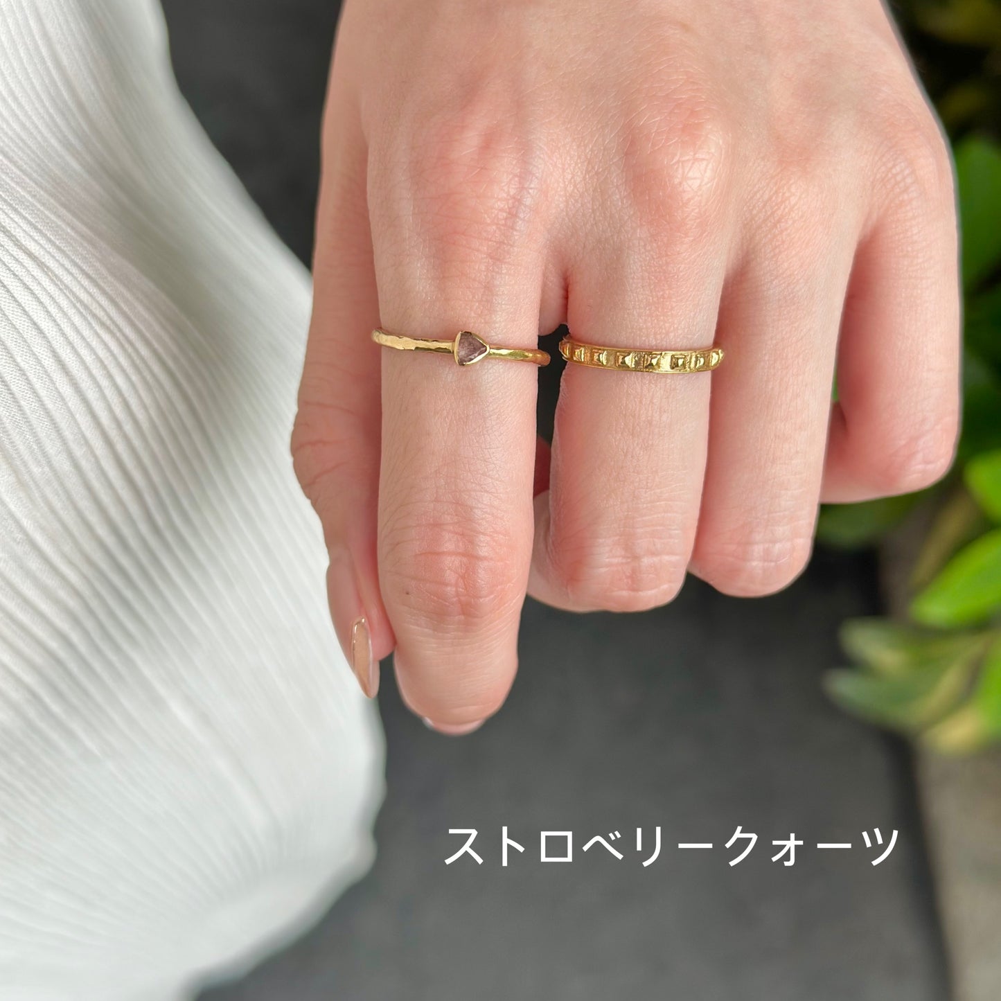Brass petit ring 2
