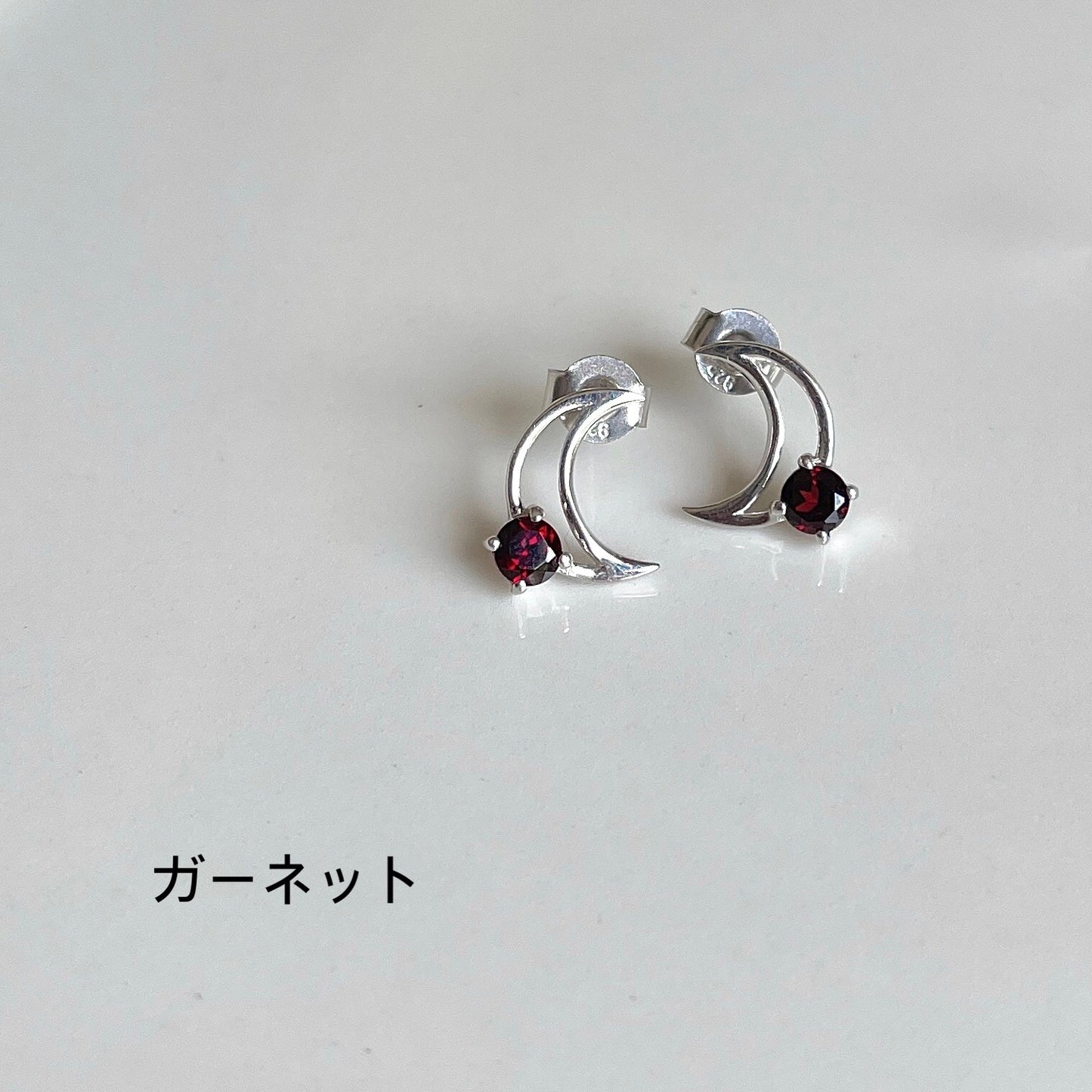 Silver925 Moon pierce 1