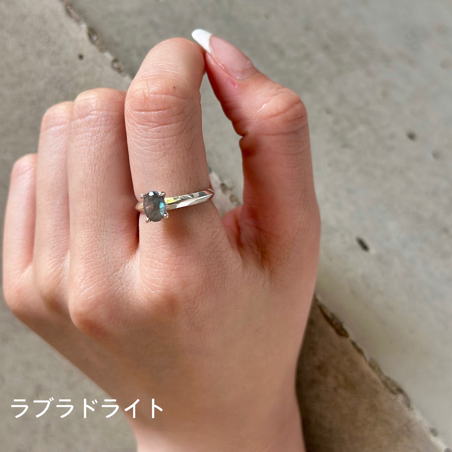 Silver925 tatezume ring