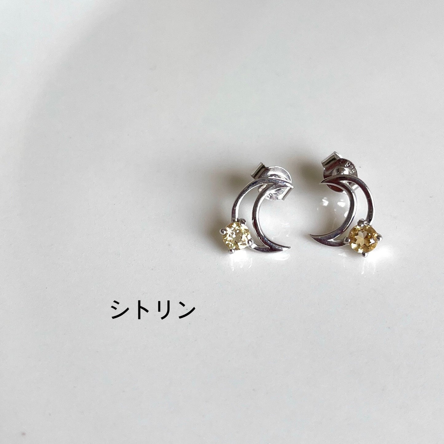 Silver925 Moon pierce 1