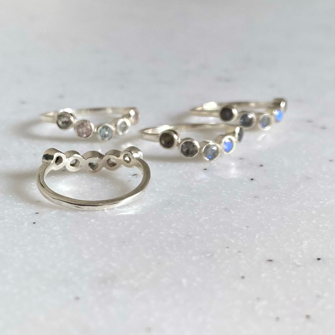 5stones design ring