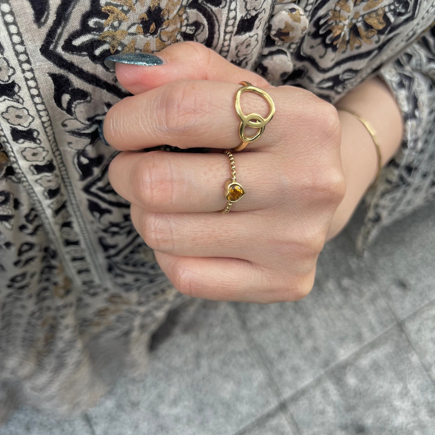 Brass plain ring 5