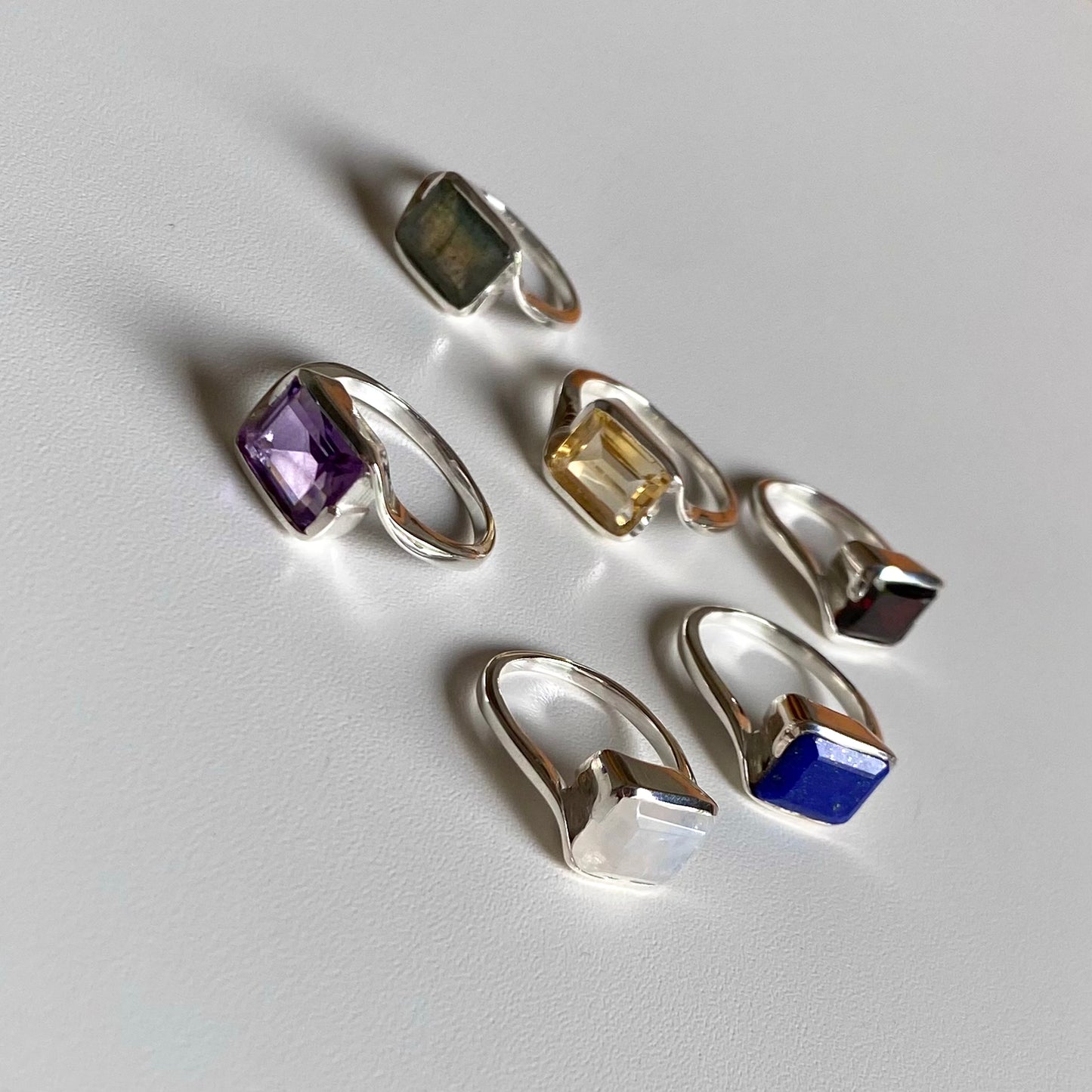 Silver925 square ring 2