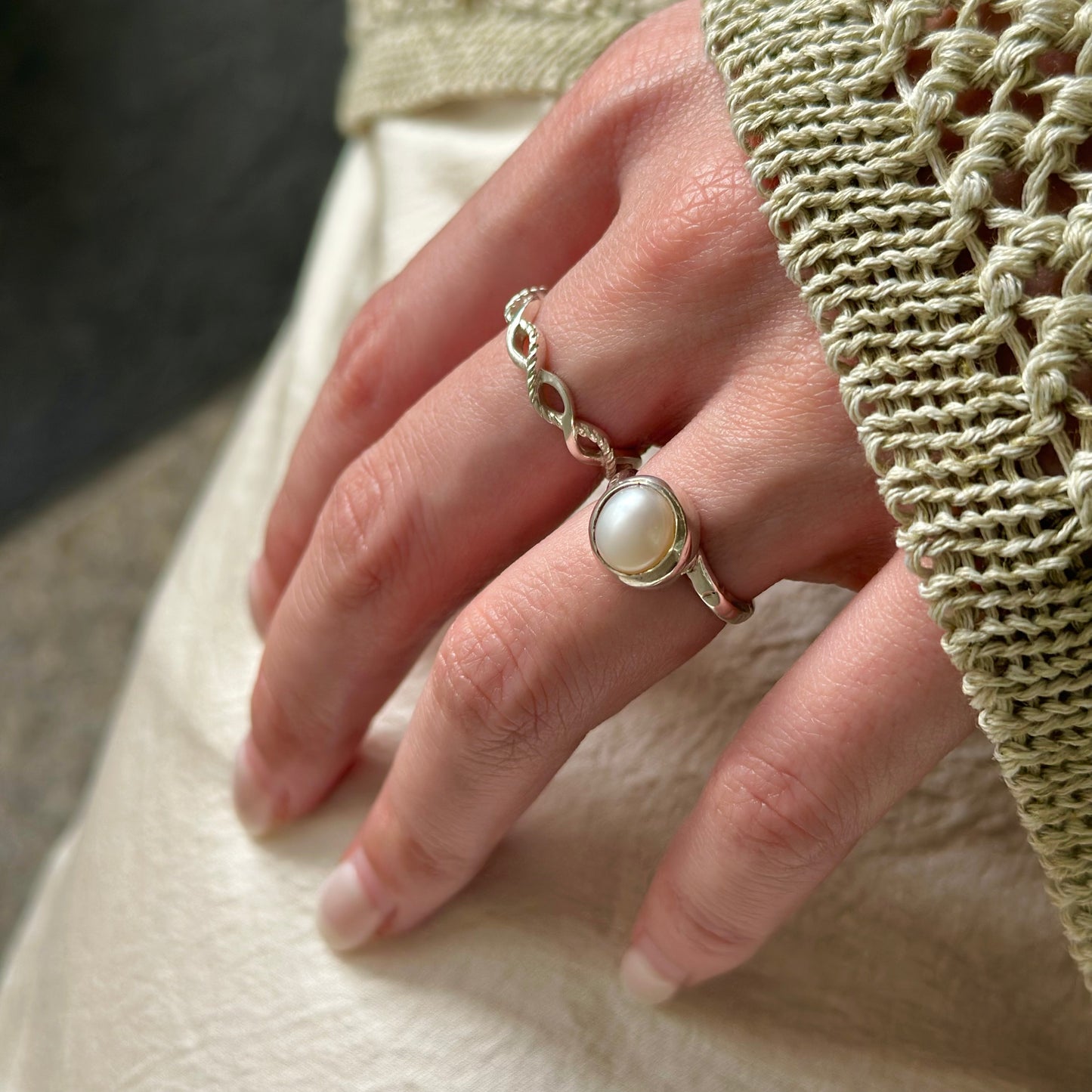 Pearl design ring 2