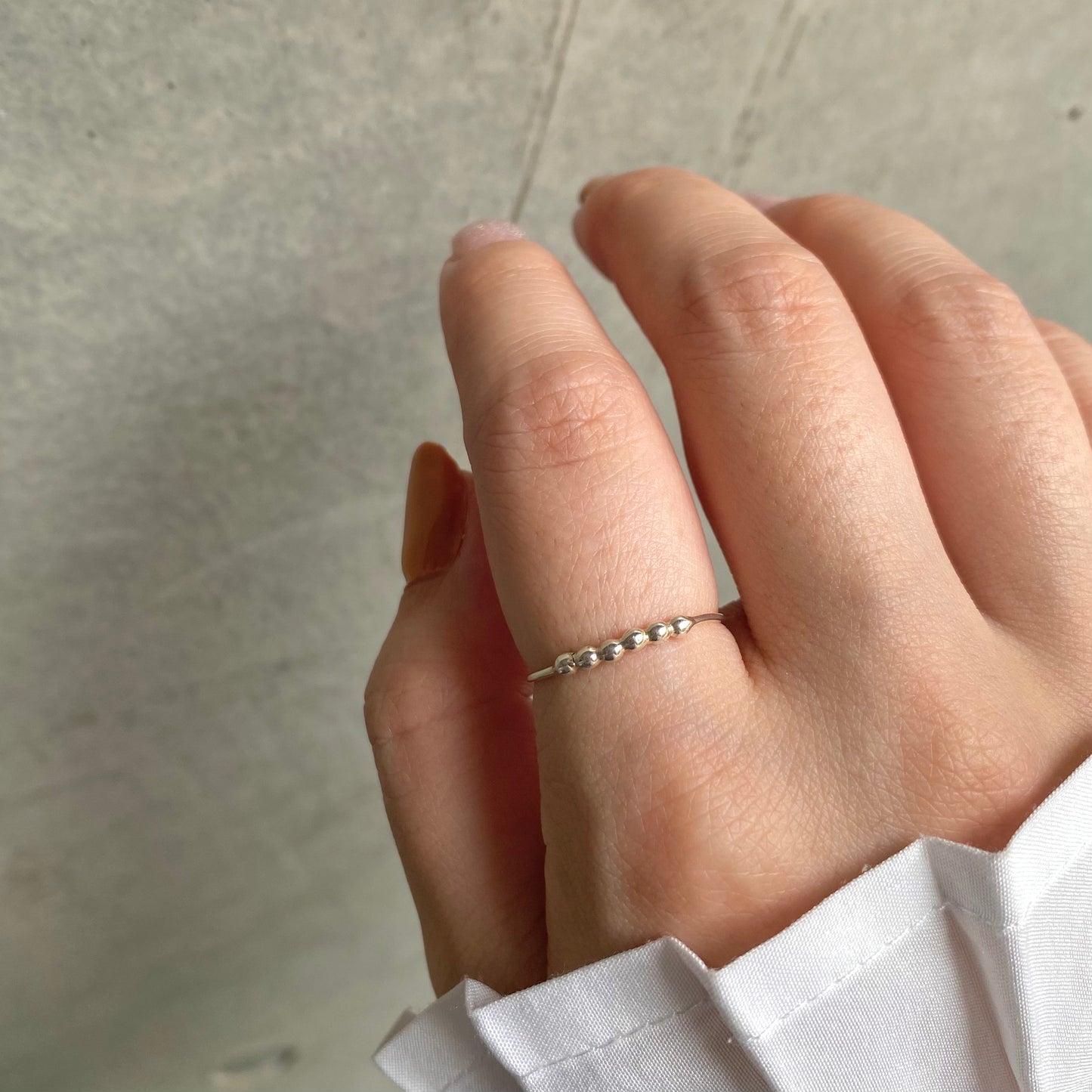 Silver925 plain ring 28