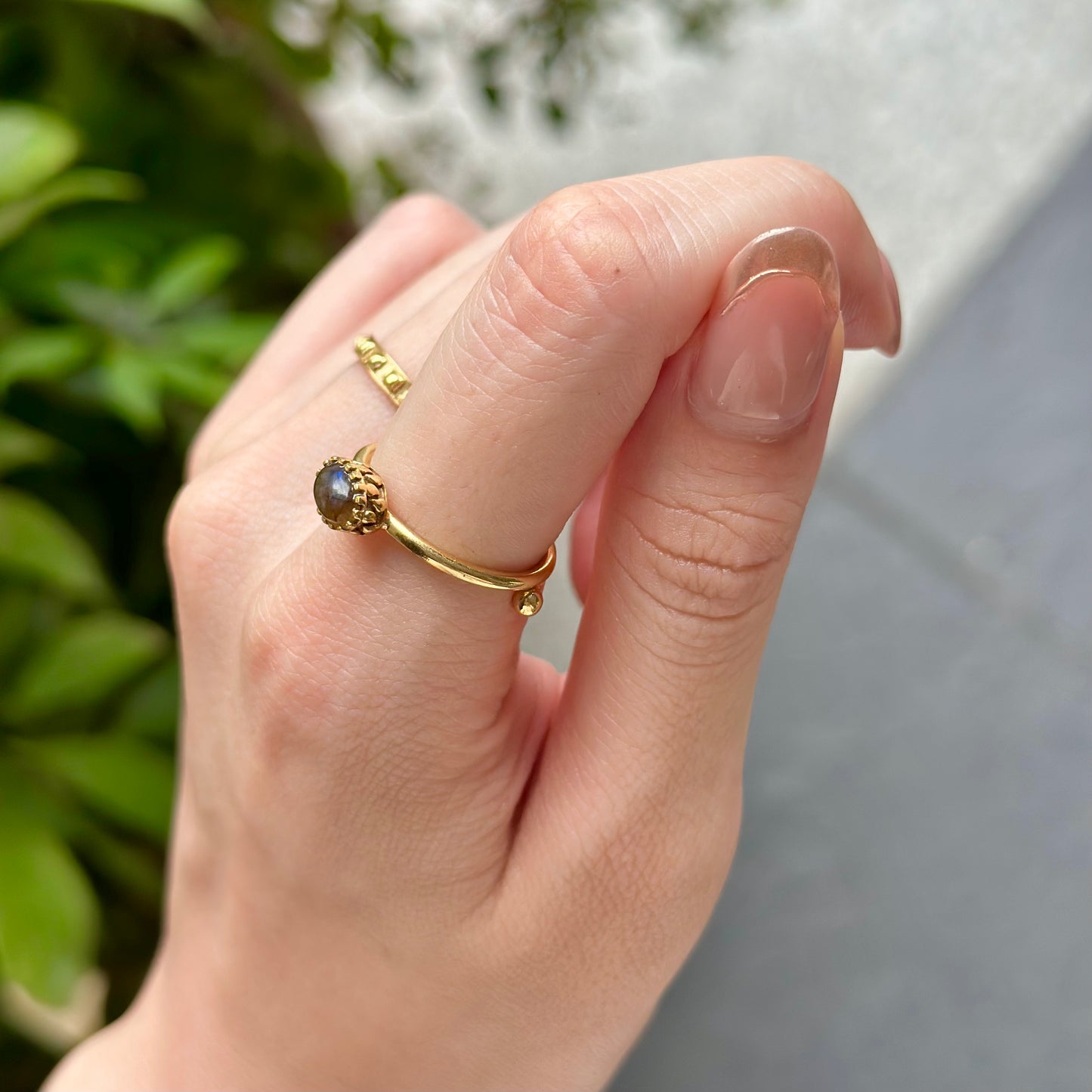 Brass petit ring 4