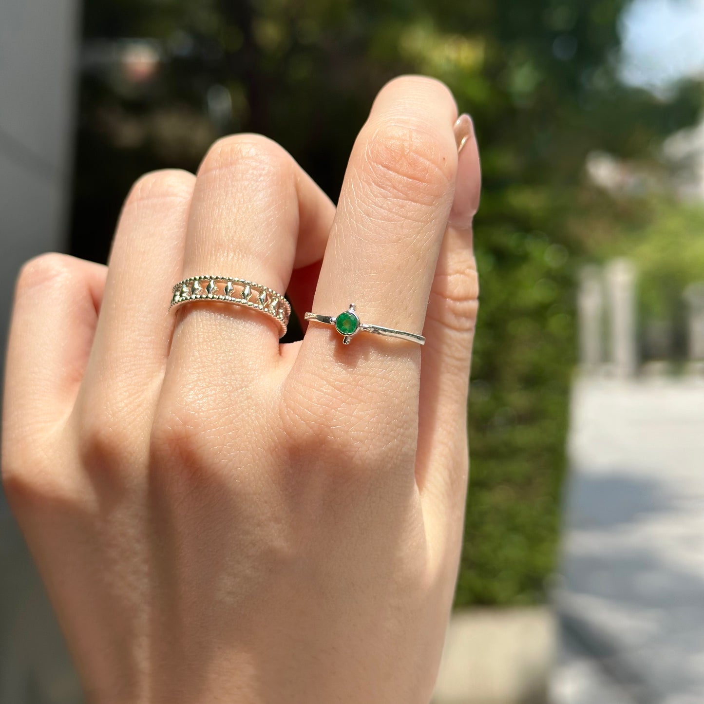 Emerald ring