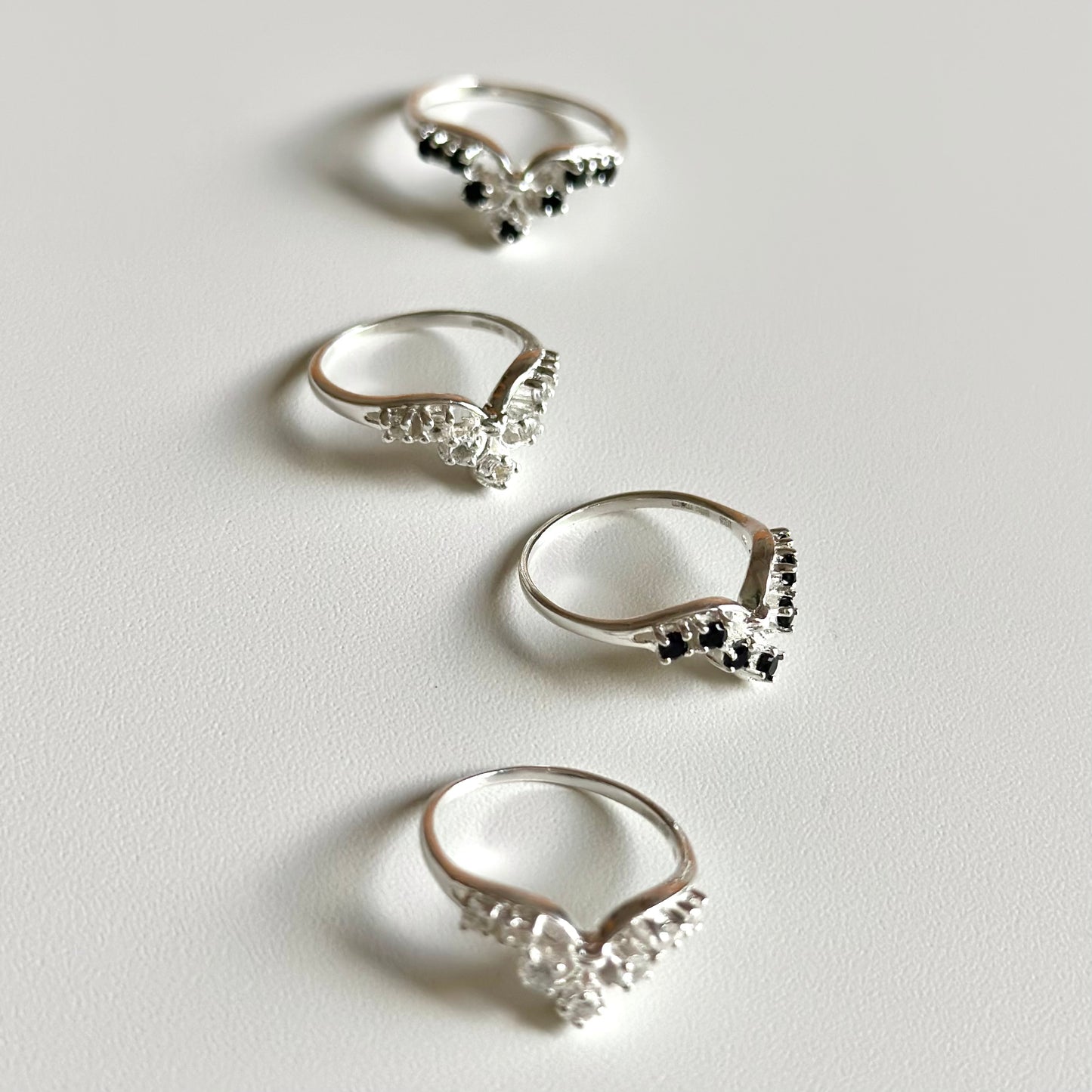 Silver925 V design ring