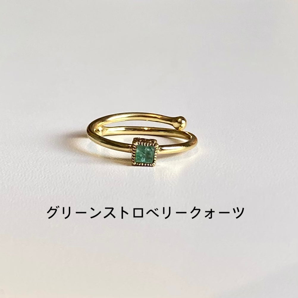 Brass petit ring 1