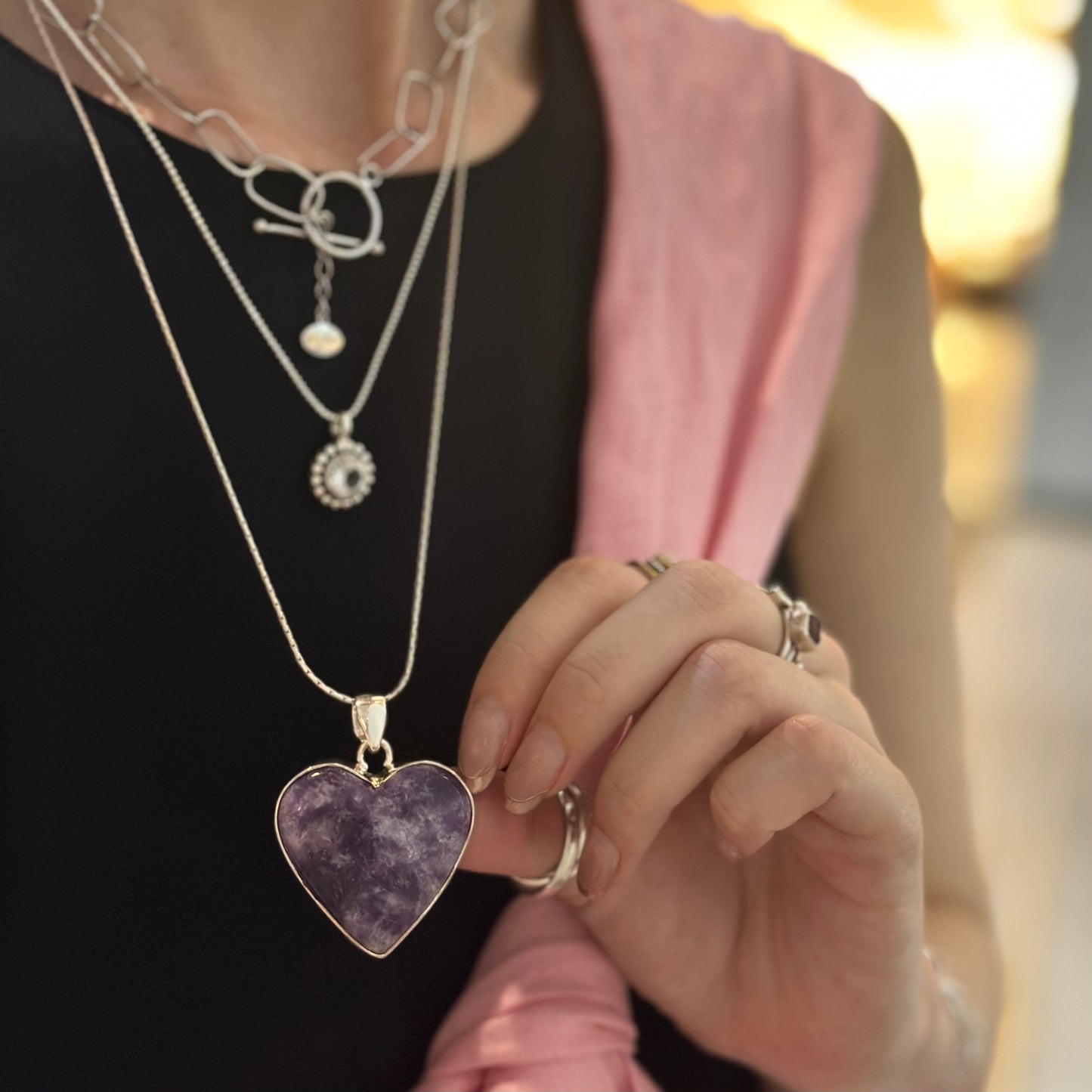 Heart charm