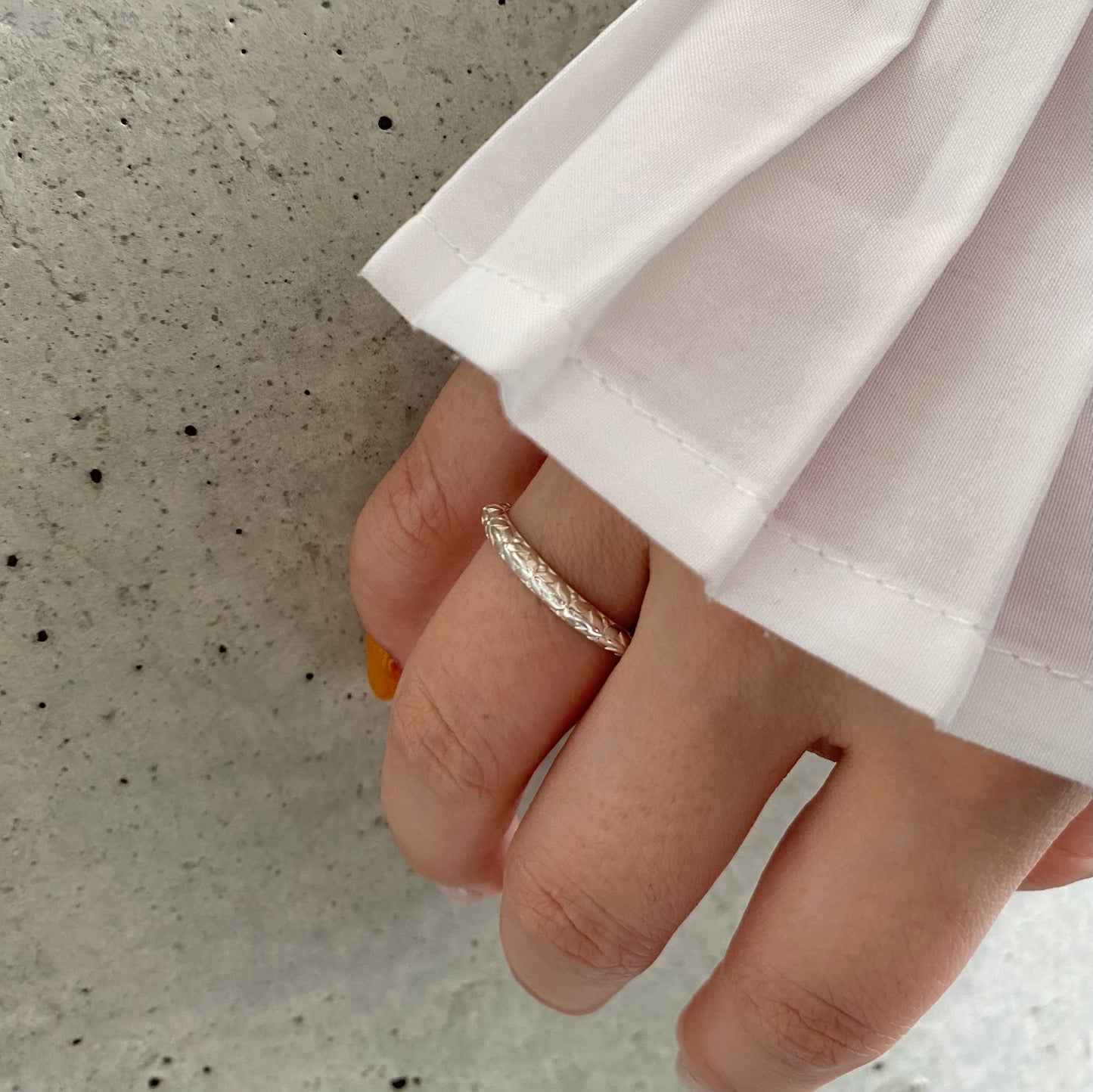 Silver925 plain ring 31