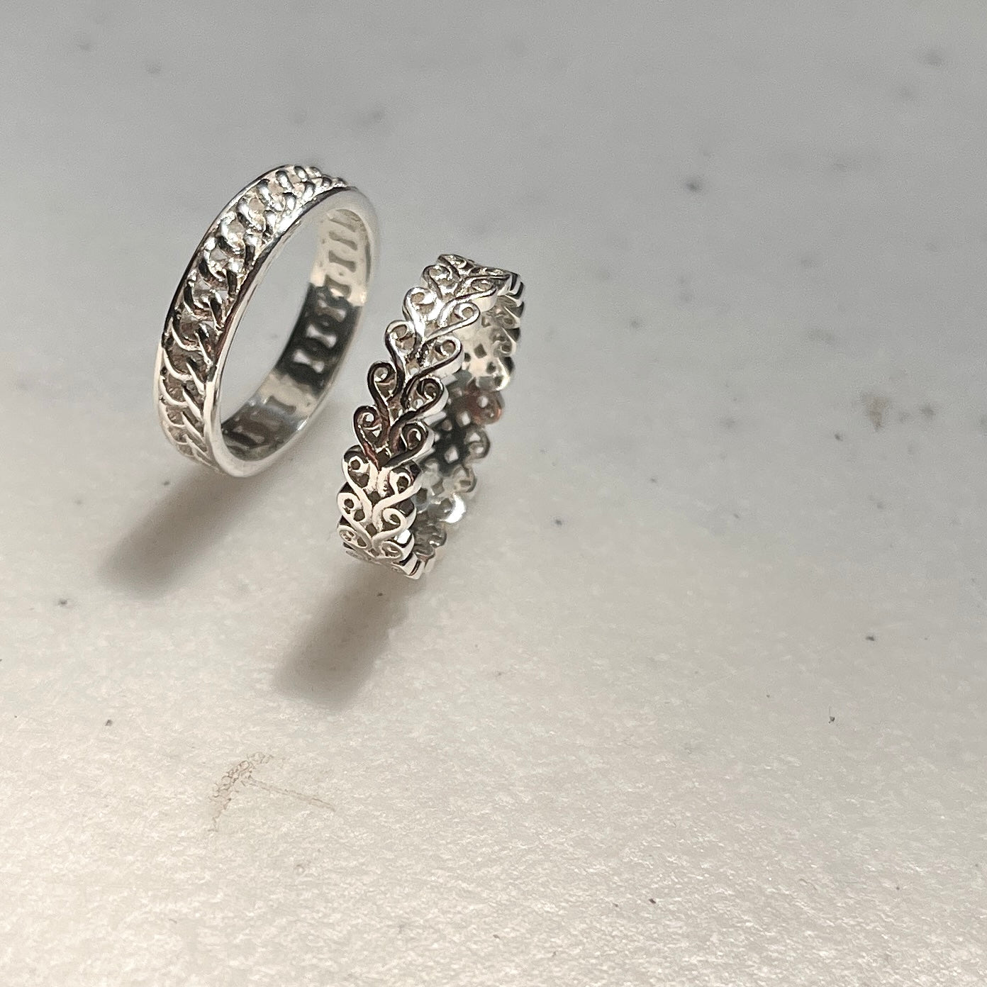 Silver925 plain ring 41