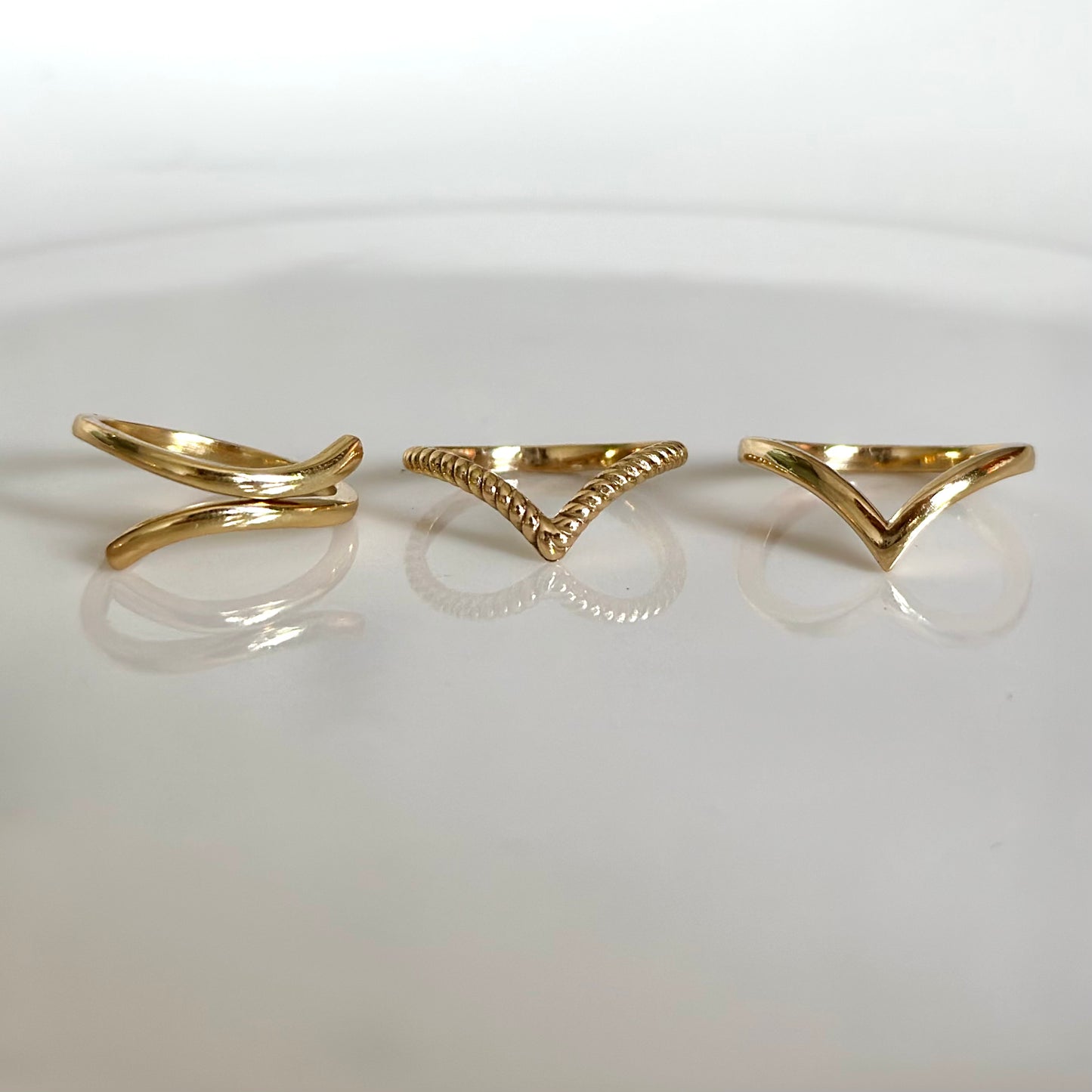 Brass plain ring 4