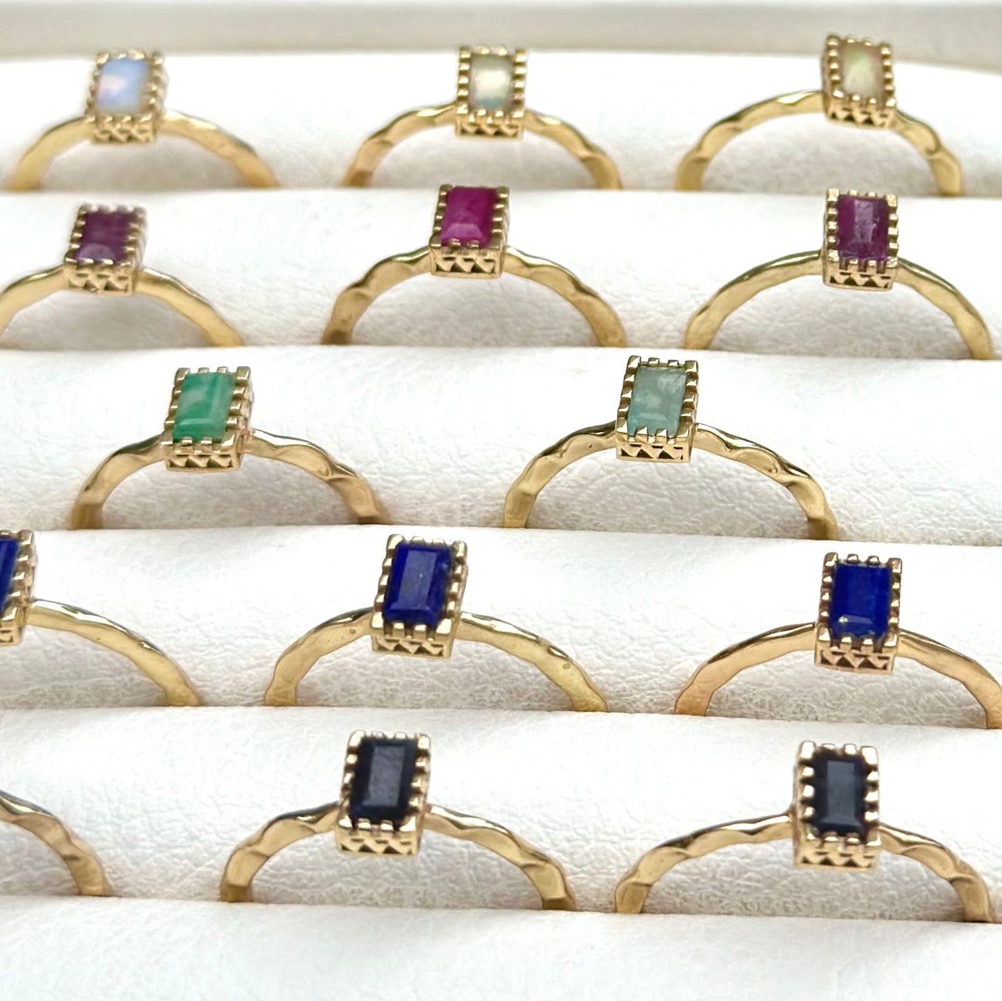 Brass petit ring 5