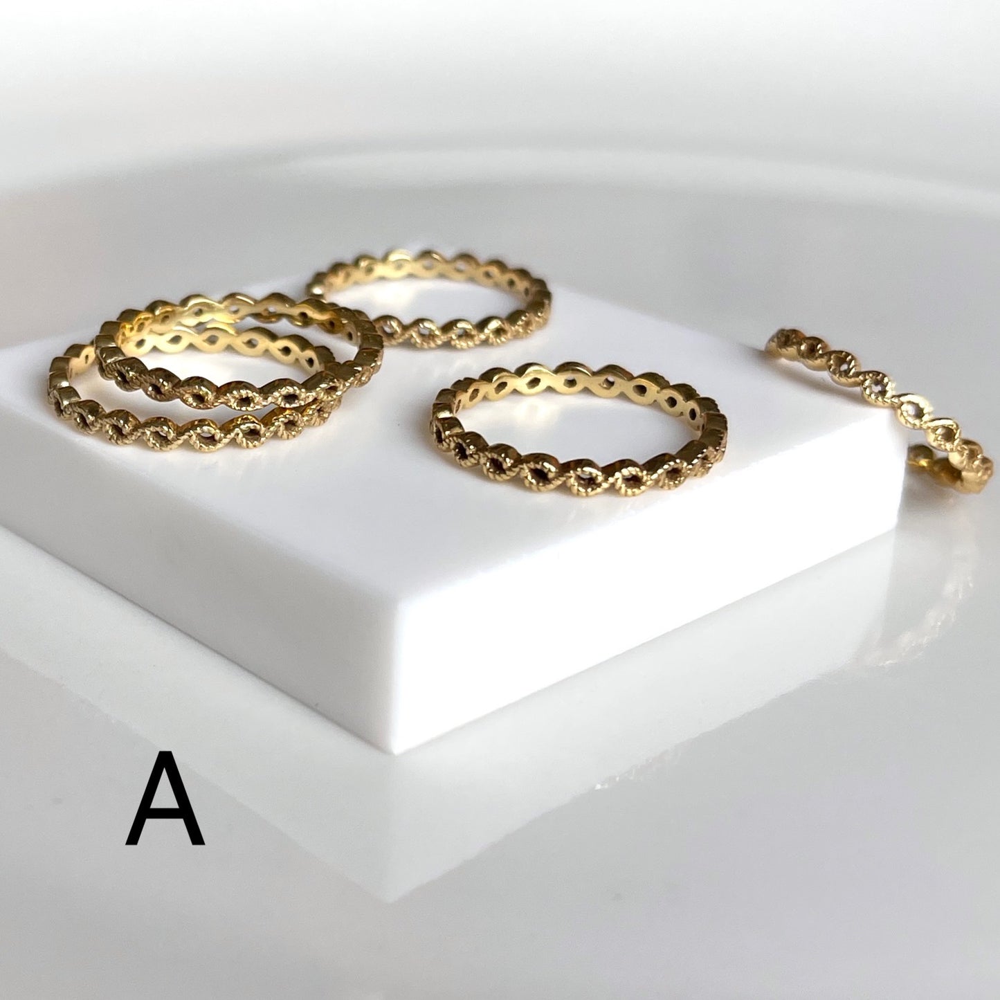 Brass plain ring 9