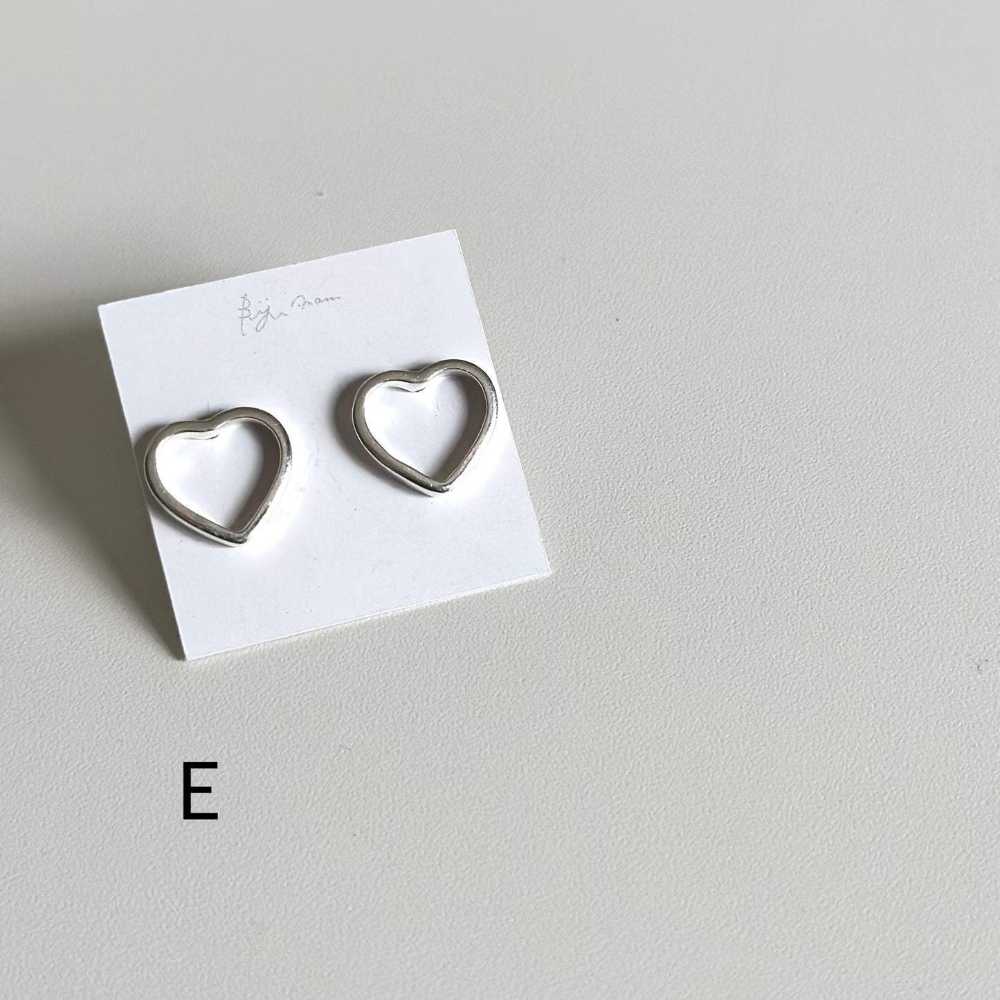 Silver925 plain pierce 2
