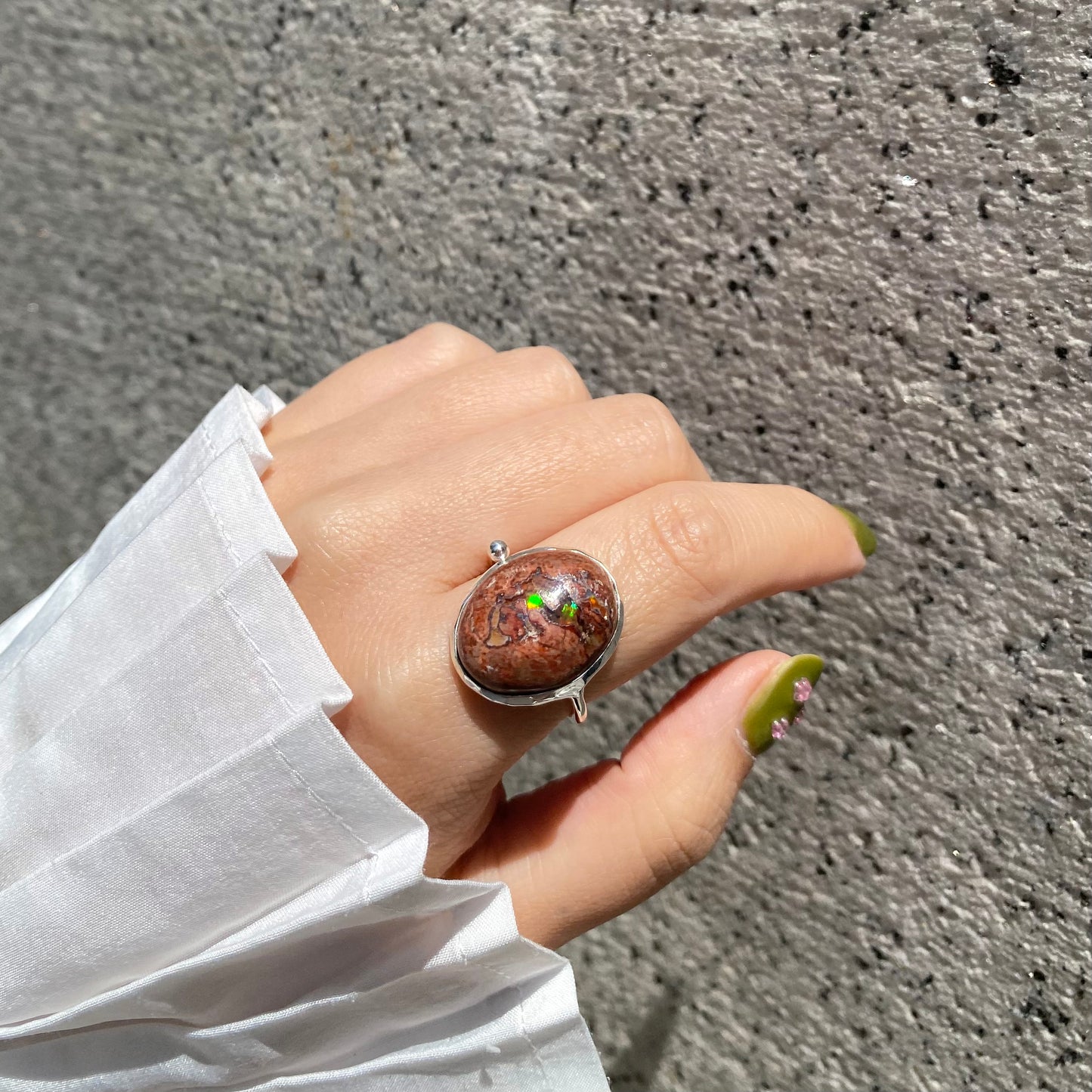 Cantera opal ring