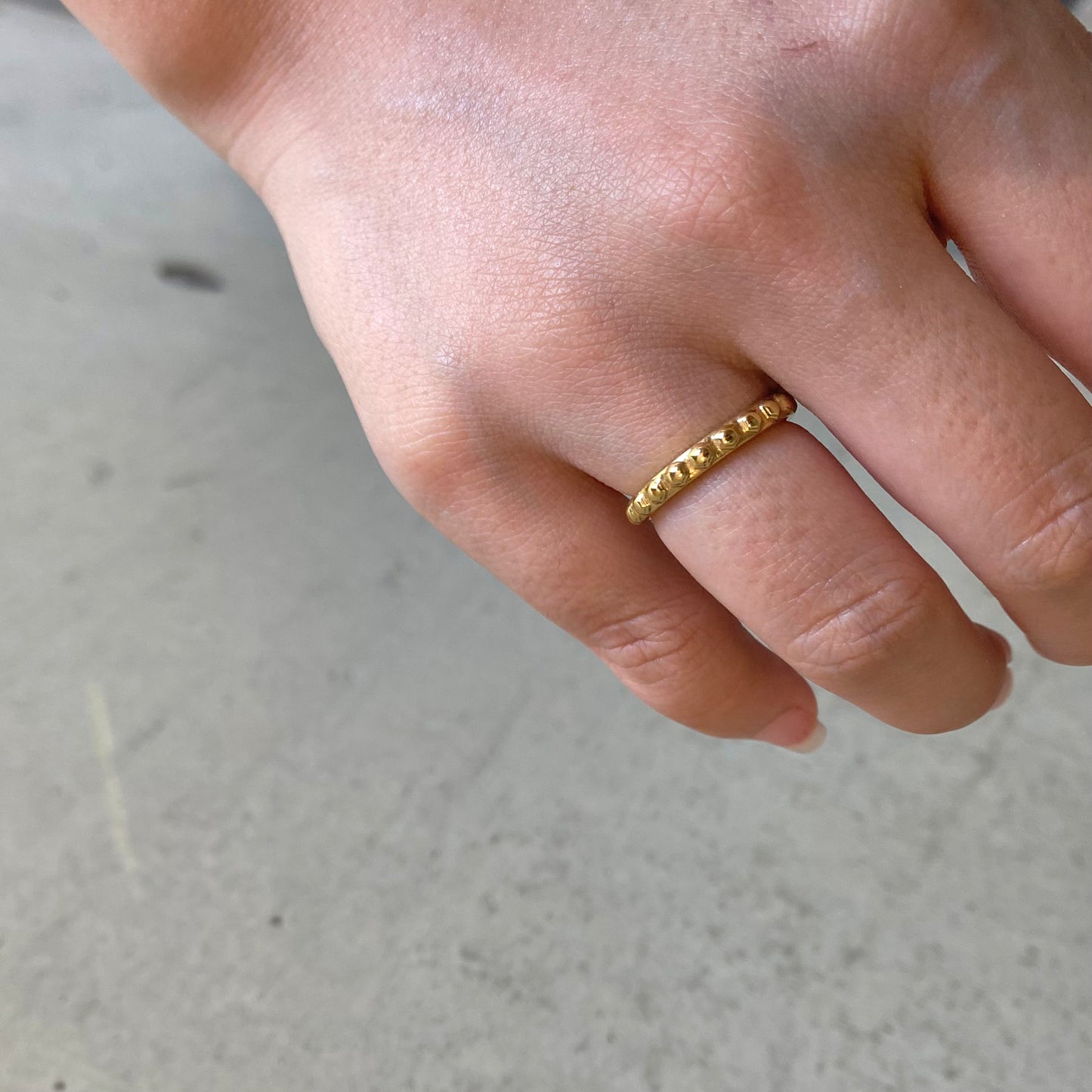 Brass plain ring 11