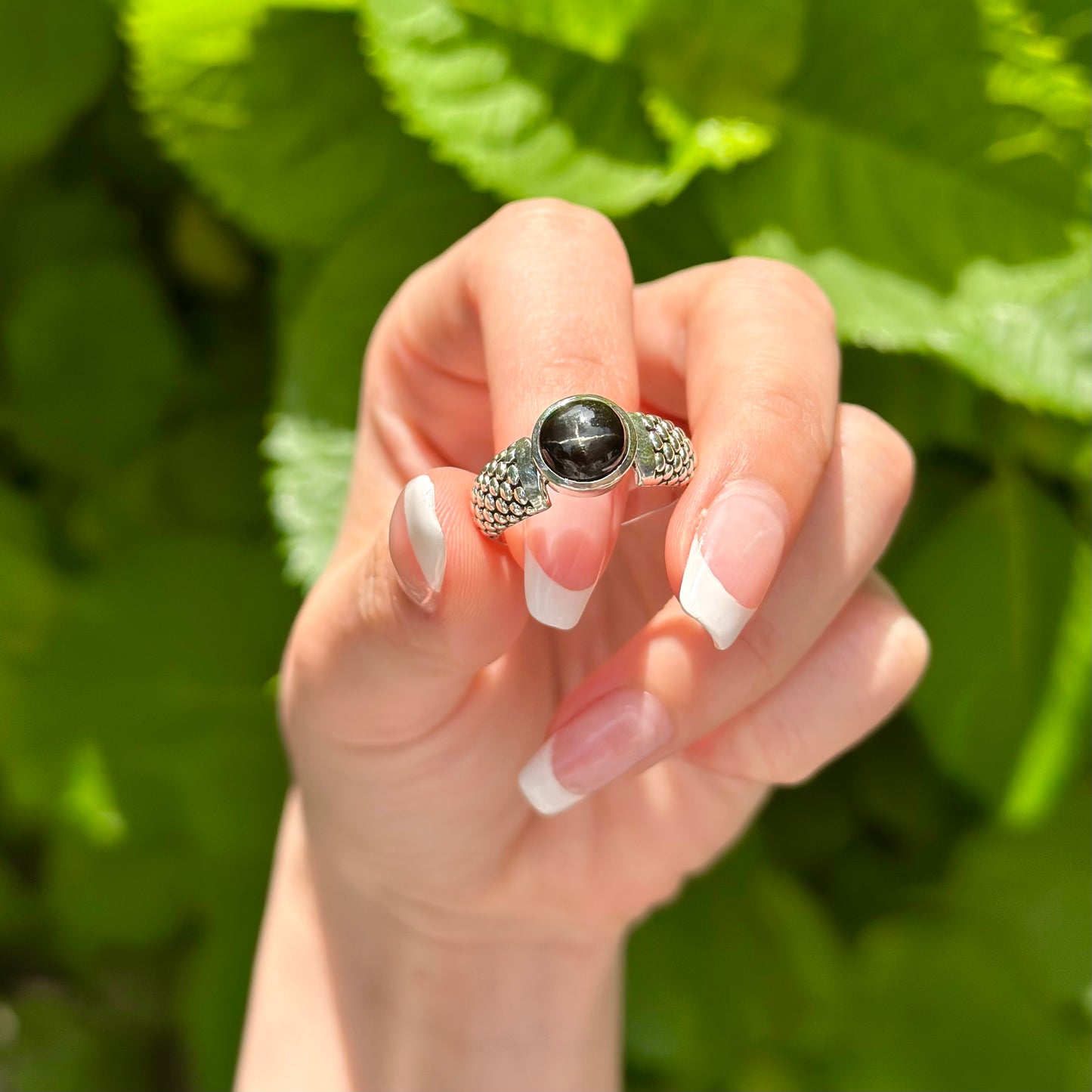 Black star ring 1