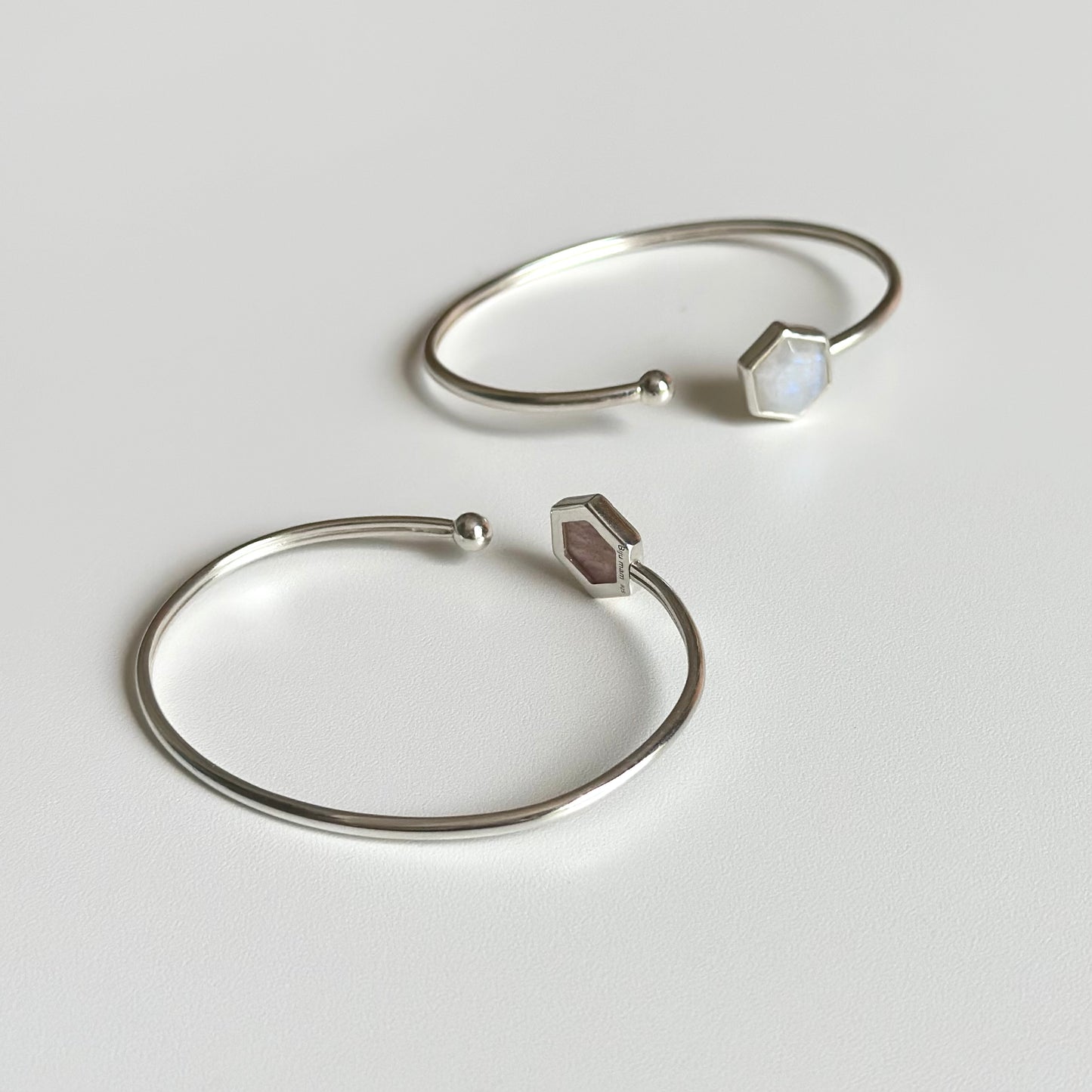 Silver925 stone bangle