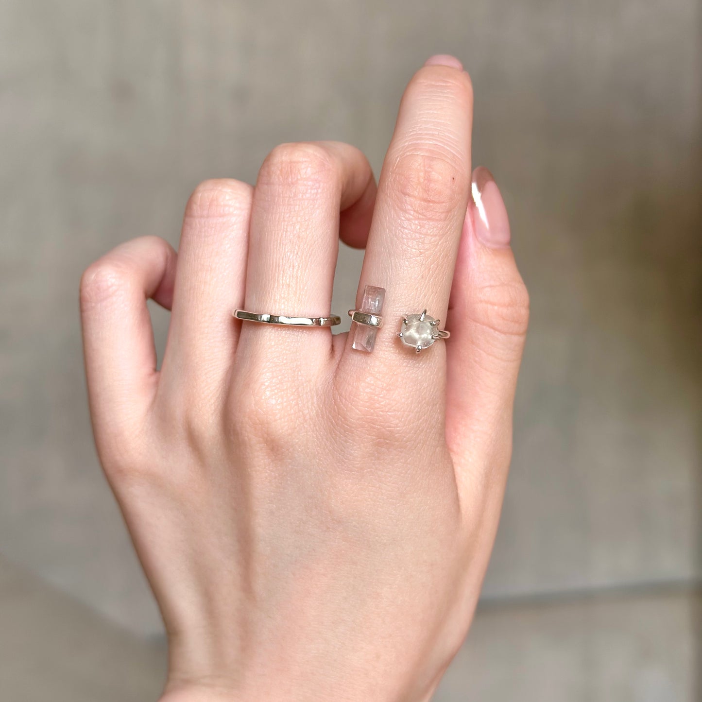 Rough cut fork ring 1