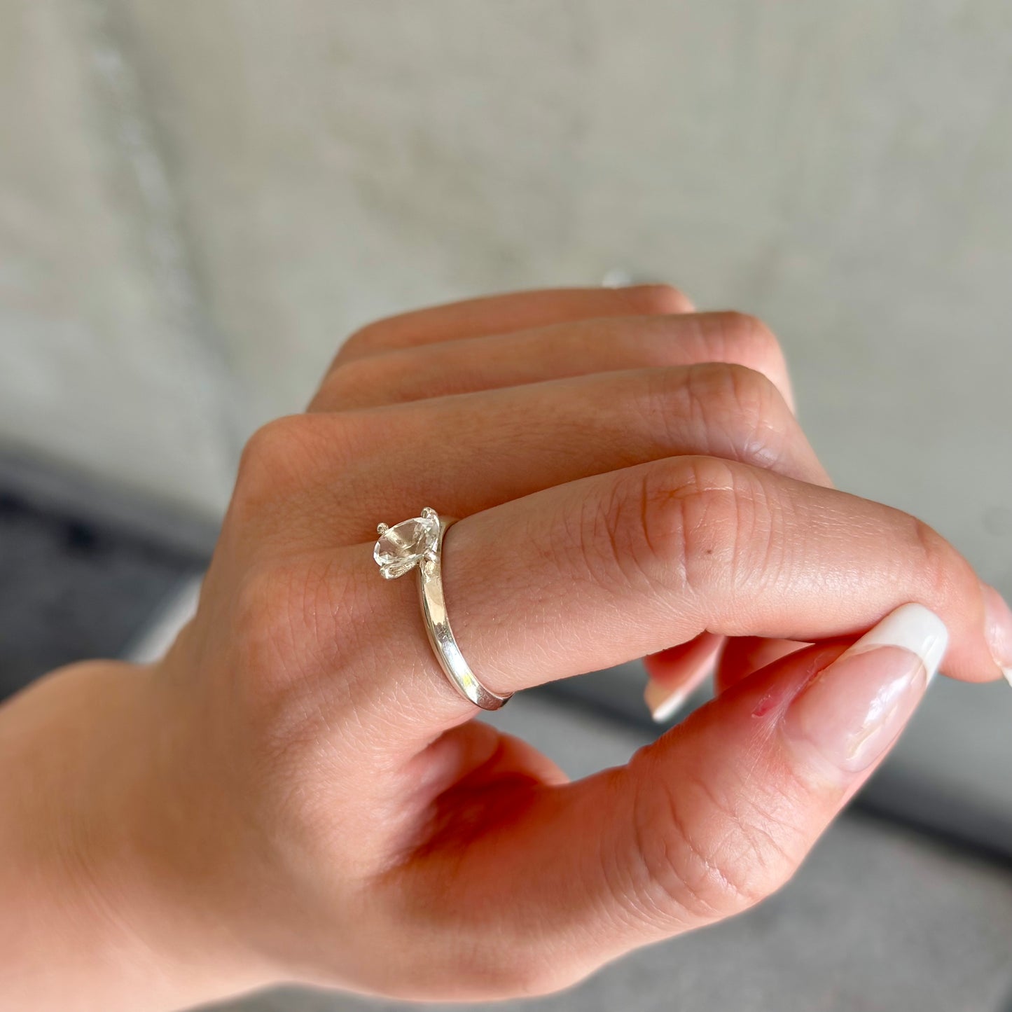 Silver925 tatezume ring